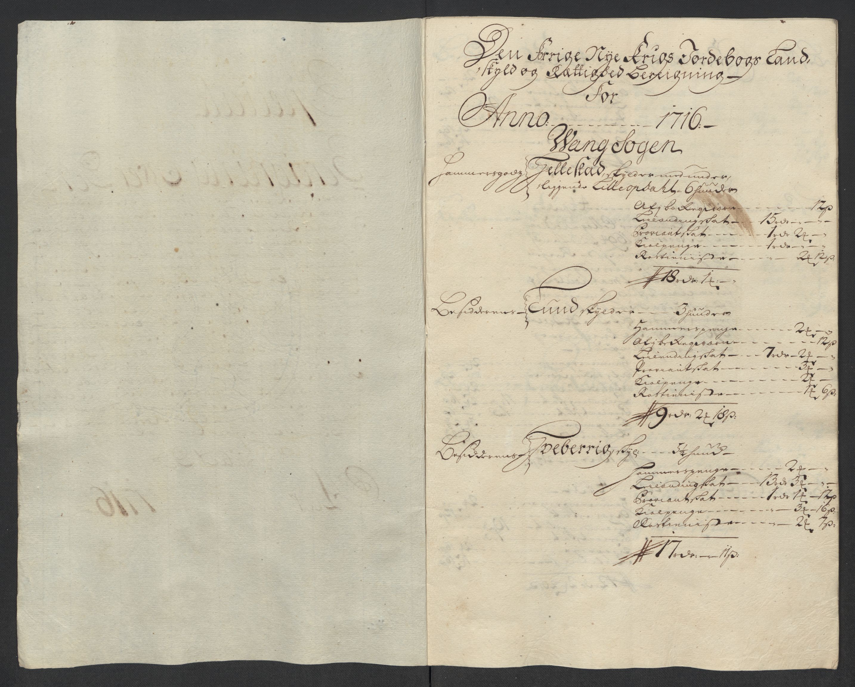 Rentekammeret inntil 1814, Reviderte regnskaper, Fogderegnskap, AV/RA-EA-4092/R16/L1055: Fogderegnskap Hedmark, 1716, p. 266