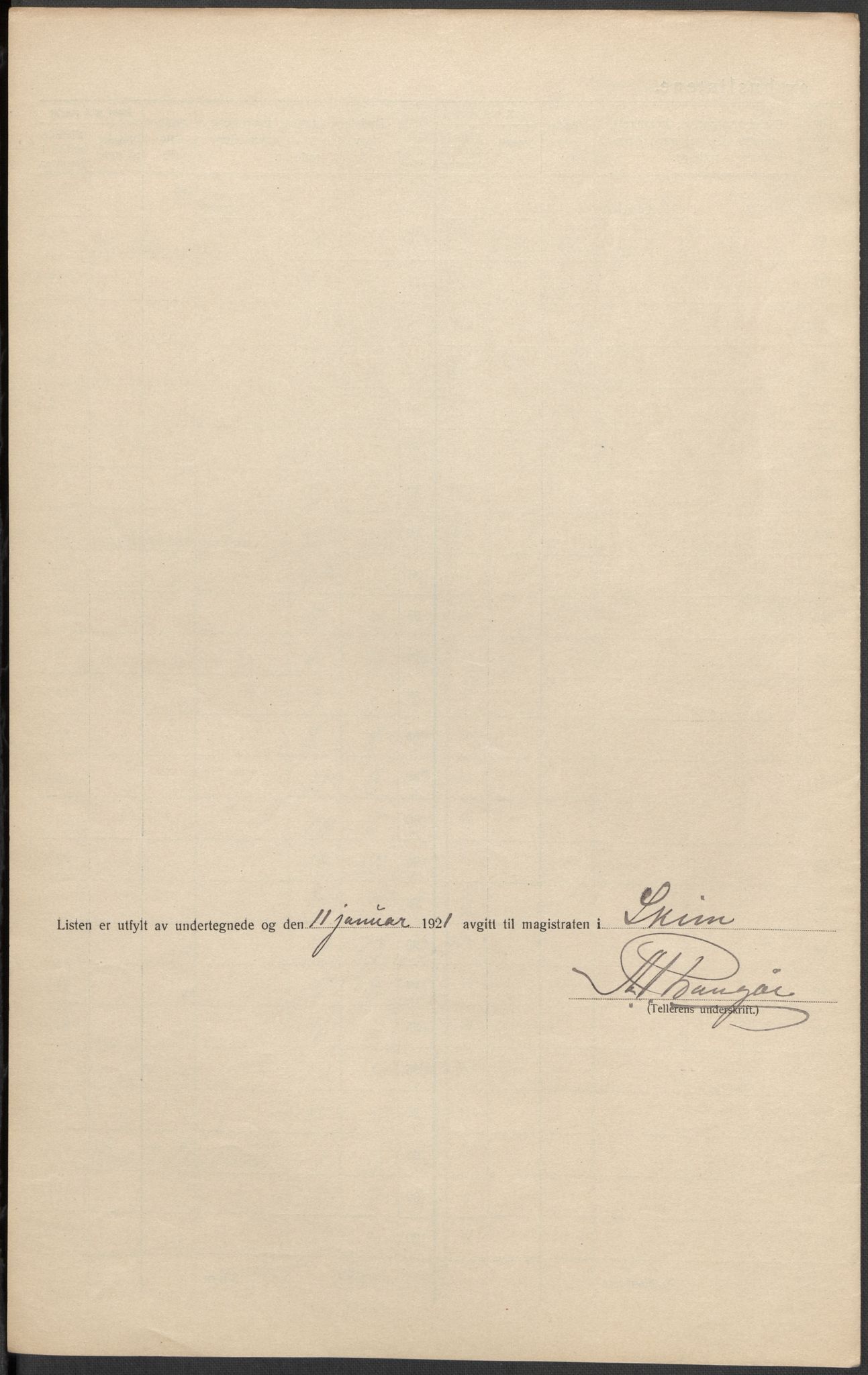 SAKO, 1920 census for Skien, 1920, p. 20