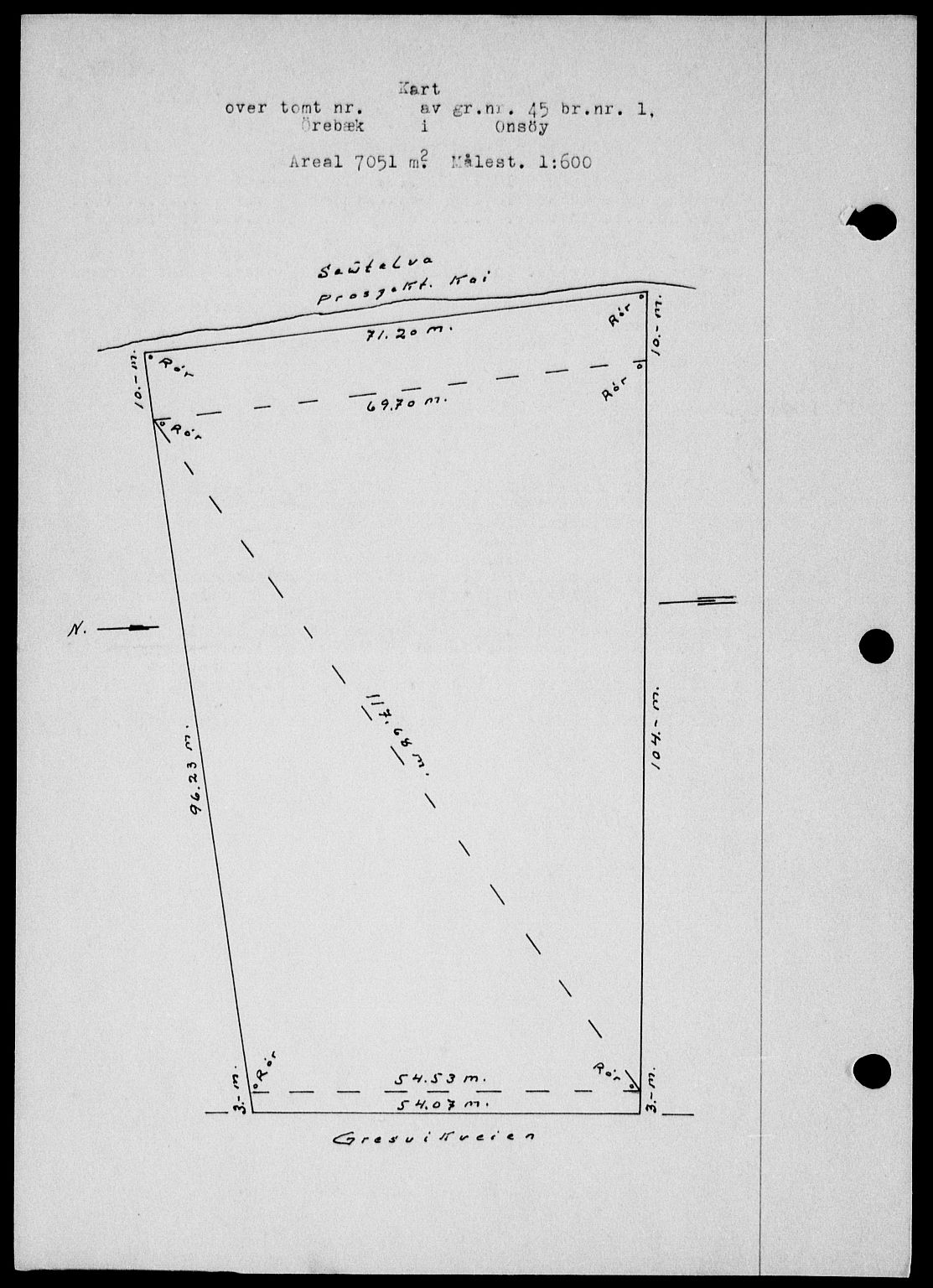 Onsøy sorenskriveri, SAO/A-10474/G/Ga/Gab/L0018: Mortgage book no. II A-18, 1946-1947, Diary no: : 345/1947