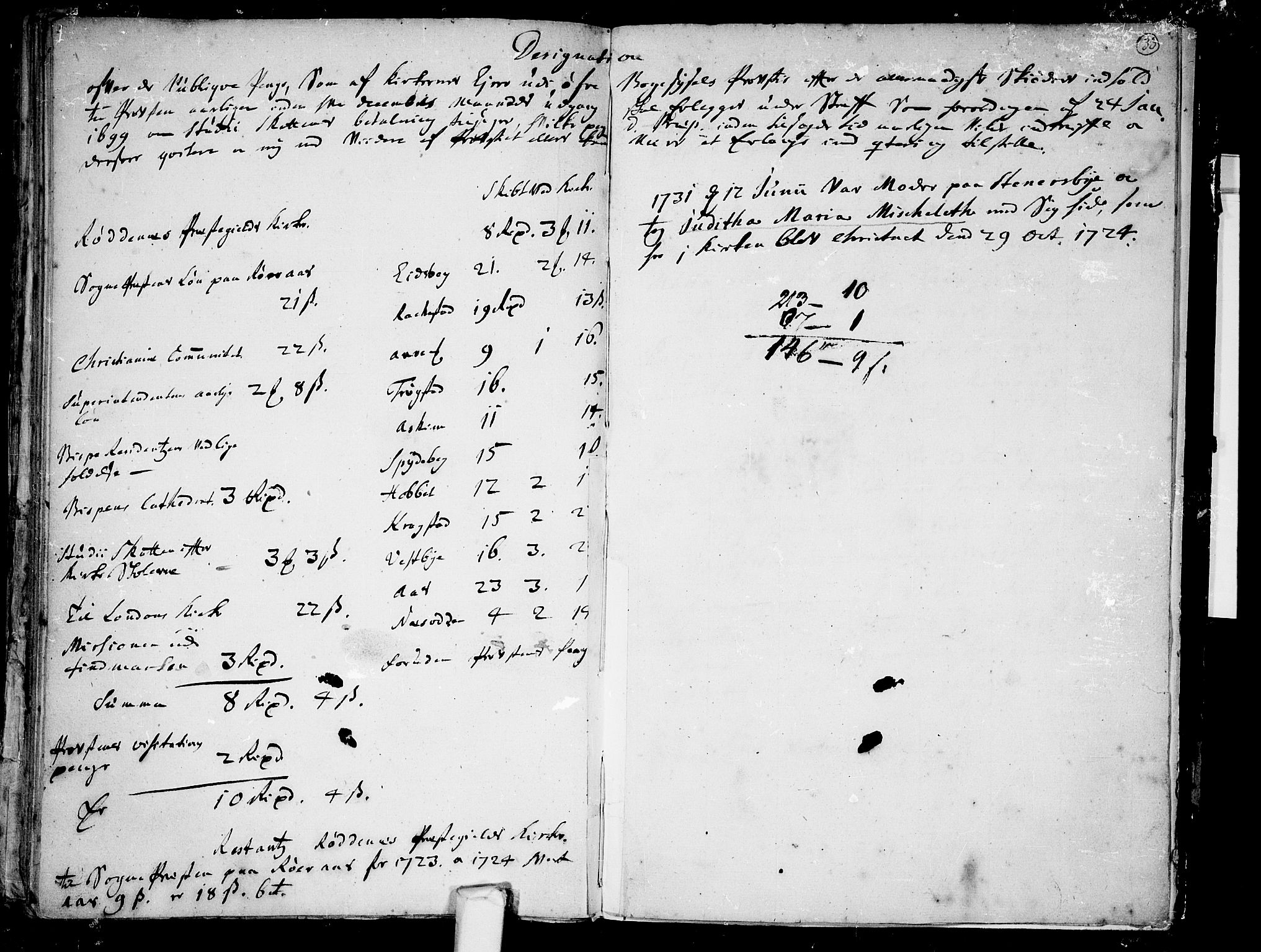 Rødenes prestekontor Kirkebøker, SAO/A-2005/F/Fa/L0001: Parish register (official) no.  I 1, 1721-1732, p. 32