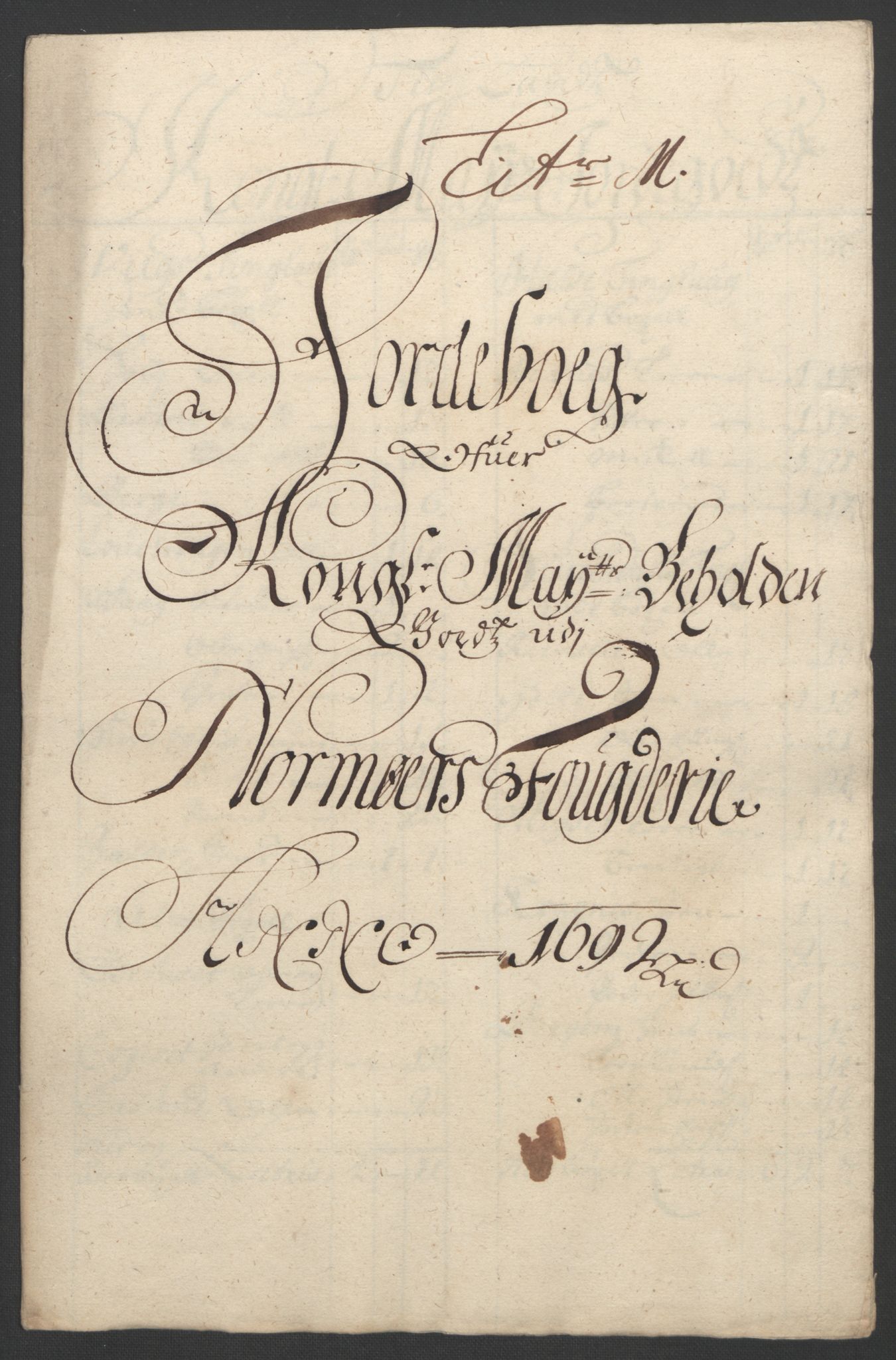 Rentekammeret inntil 1814, Reviderte regnskaper, Fogderegnskap, RA/EA-4092/R56/L3735: Fogderegnskap Nordmøre, 1692-1693, p. 159