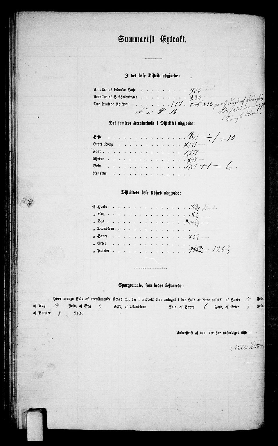 RA, 1865 census for Seljord, 1865, p. 95