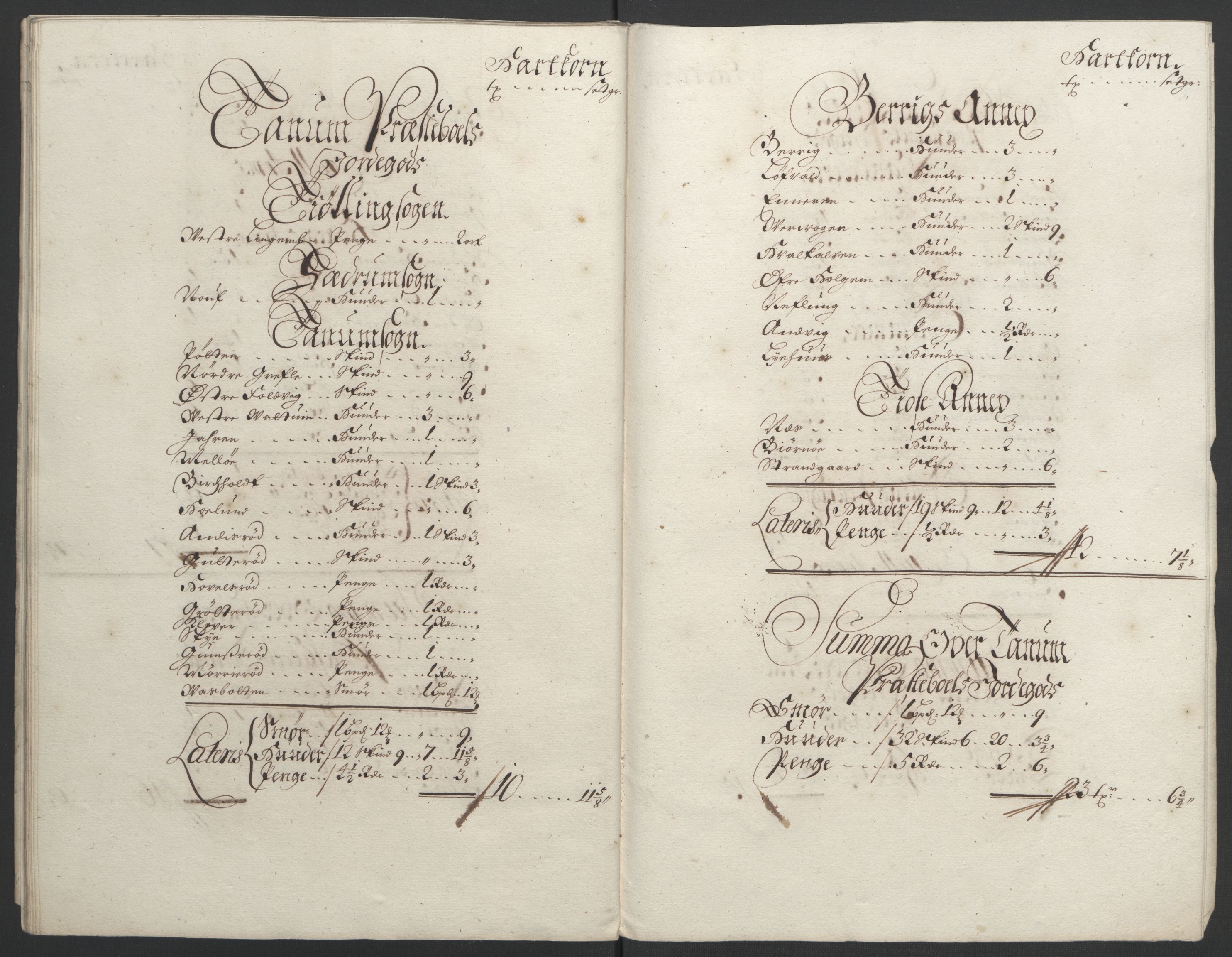 Rentekammeret inntil 1814, Reviderte regnskaper, Fogderegnskap, AV/RA-EA-4092/R33/L1973: Fogderegnskap Larvik grevskap, 1692, p. 165