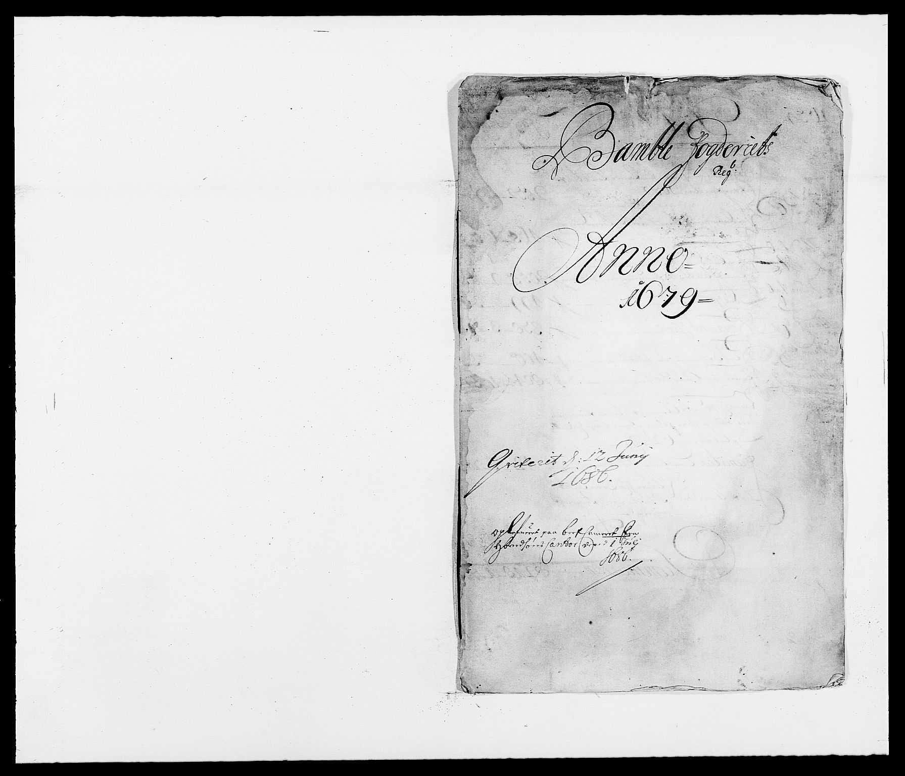 Rentekammeret inntil 1814, Reviderte regnskaper, Fogderegnskap, AV/RA-EA-4092/R34/L2044: Fogderegnskap Bamble, 1678-1679, p. 233