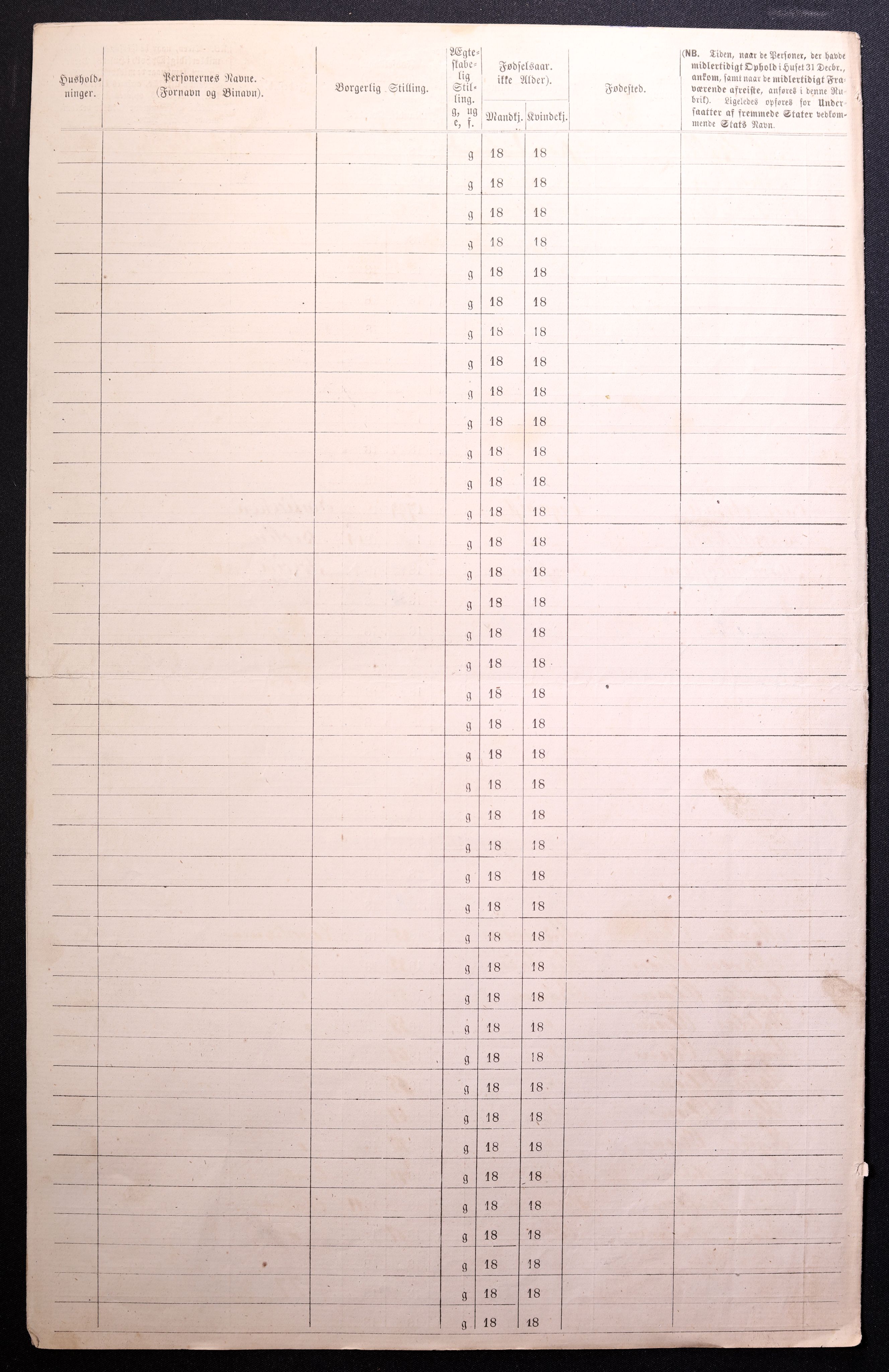 RA, 1870 census for 0301 Kristiania, 1870, p. 4160