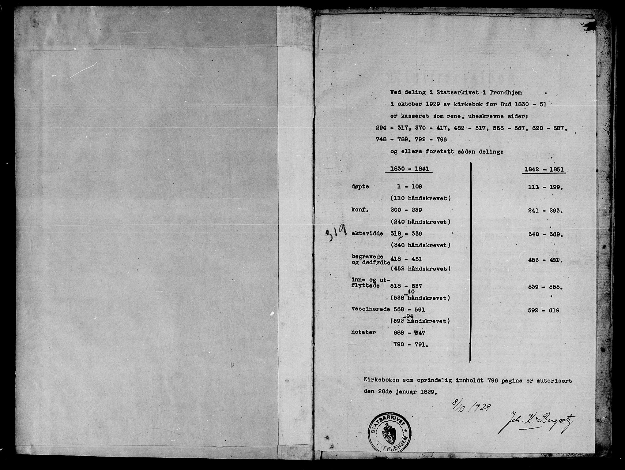 Ministerialprotokoller, klokkerbøker og fødselsregistre - Møre og Romsdal, SAT/A-1454/566/L0765: Parish register (official) no. 566A04, 1829-1841