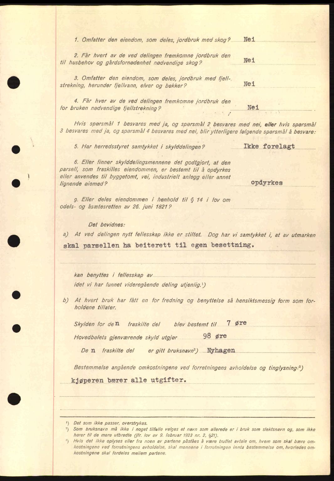 Nordre Sunnmøre sorenskriveri, AV/SAT-A-0006/1/2/2C/2Ca: Mortgage book no. A2, 1936-1937, Diary no: : 682/1937