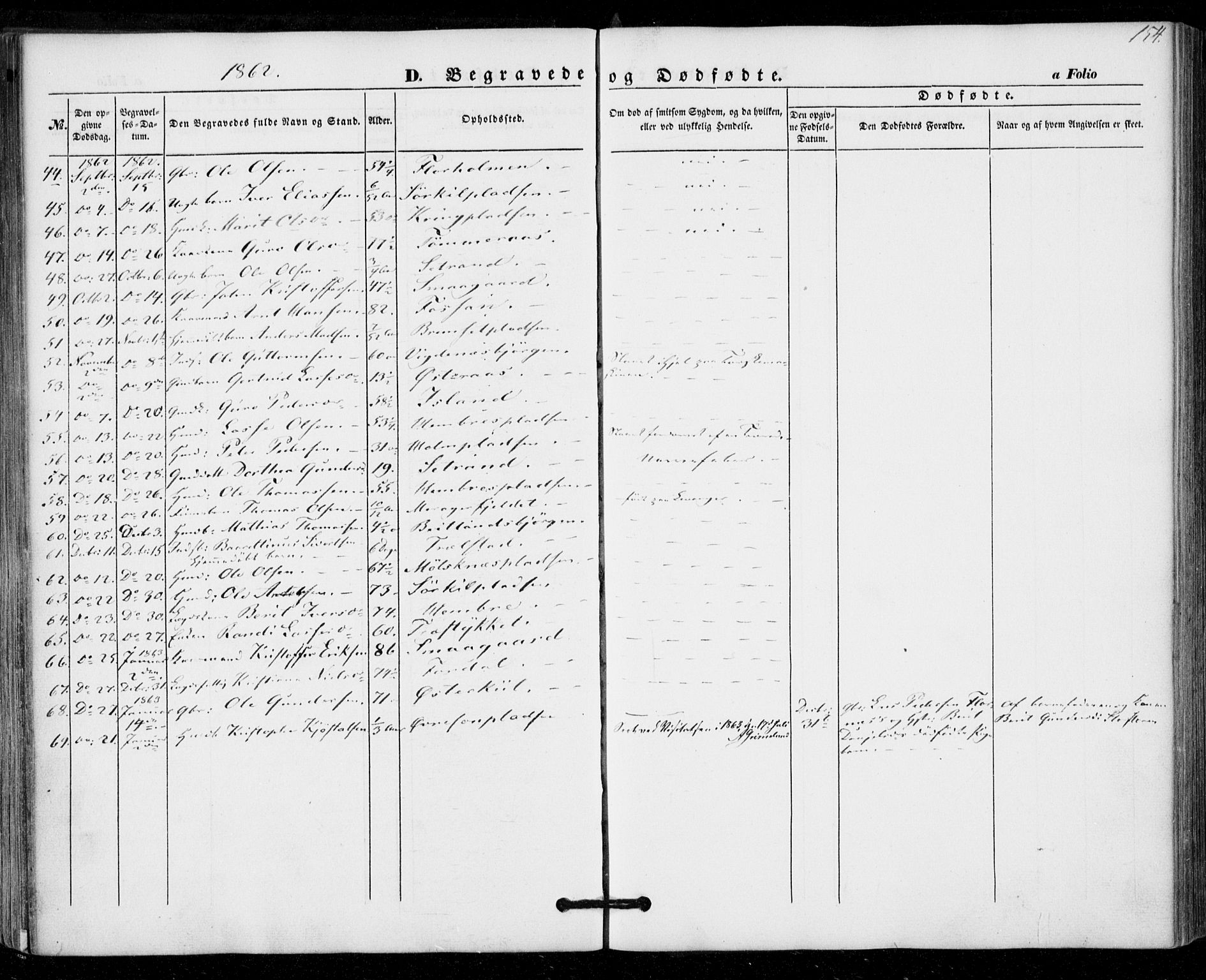 Ministerialprotokoller, klokkerbøker og fødselsregistre - Nord-Trøndelag, AV/SAT-A-1458/703/L0028: Parish register (official) no. 703A01, 1850-1862, p. 154