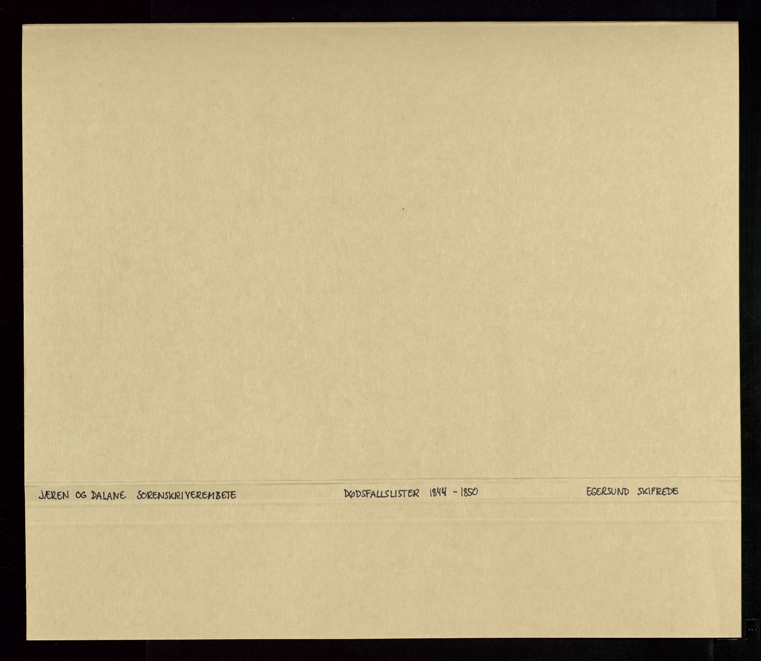 Jæren og Dalane sorenskriveri, AV/SAST-A-100306/5/52AA/L0004: DØDSFALL-LISTER<SKIPREIEVIS>, 1843-1850, p. 28