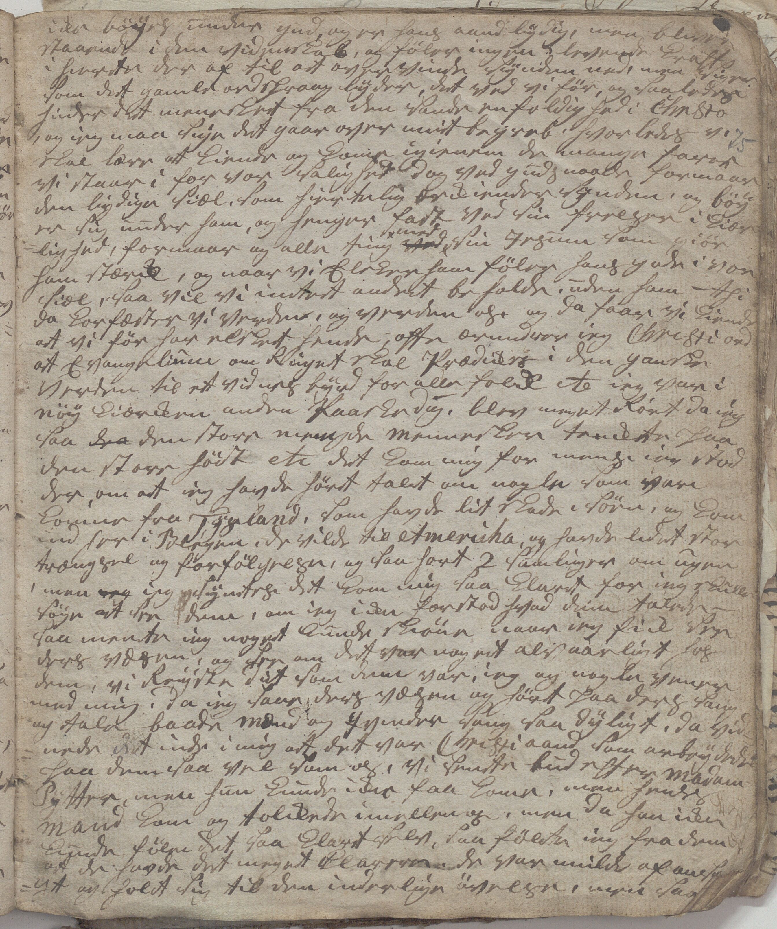 Heggtveitsamlingen, TMF/A-1007/H/L0047/0006: Kopibøker, brev etc.  / "Kopibok IV"/"MF IV", 1815-1819, p. 75
