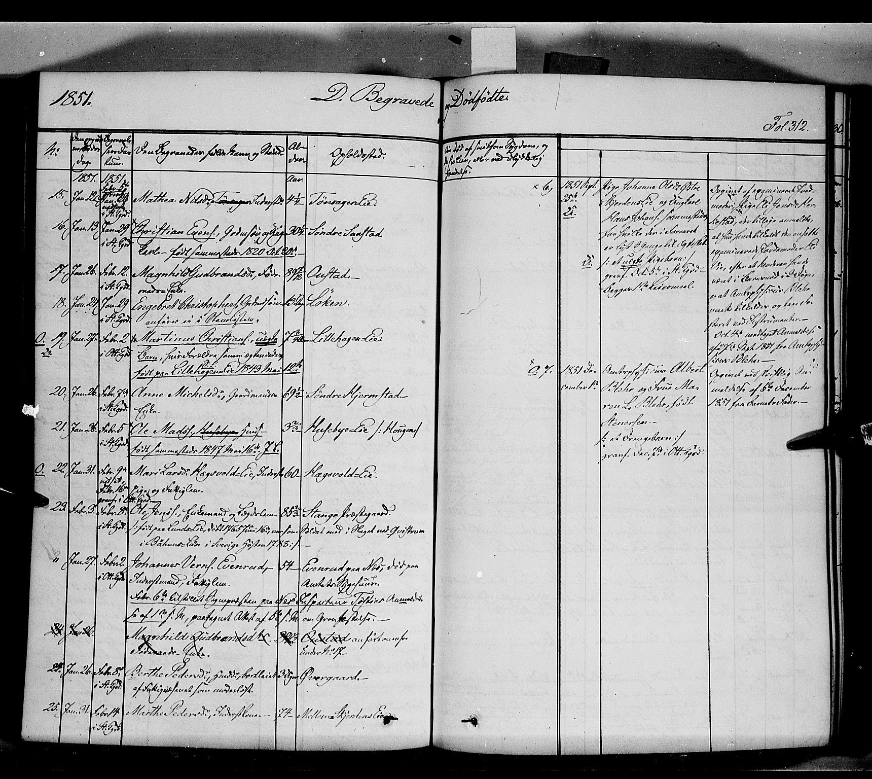 Stange prestekontor, AV/SAH-PREST-002/K/L0011: Parish register (official) no. 11, 1846-1852, p. 312