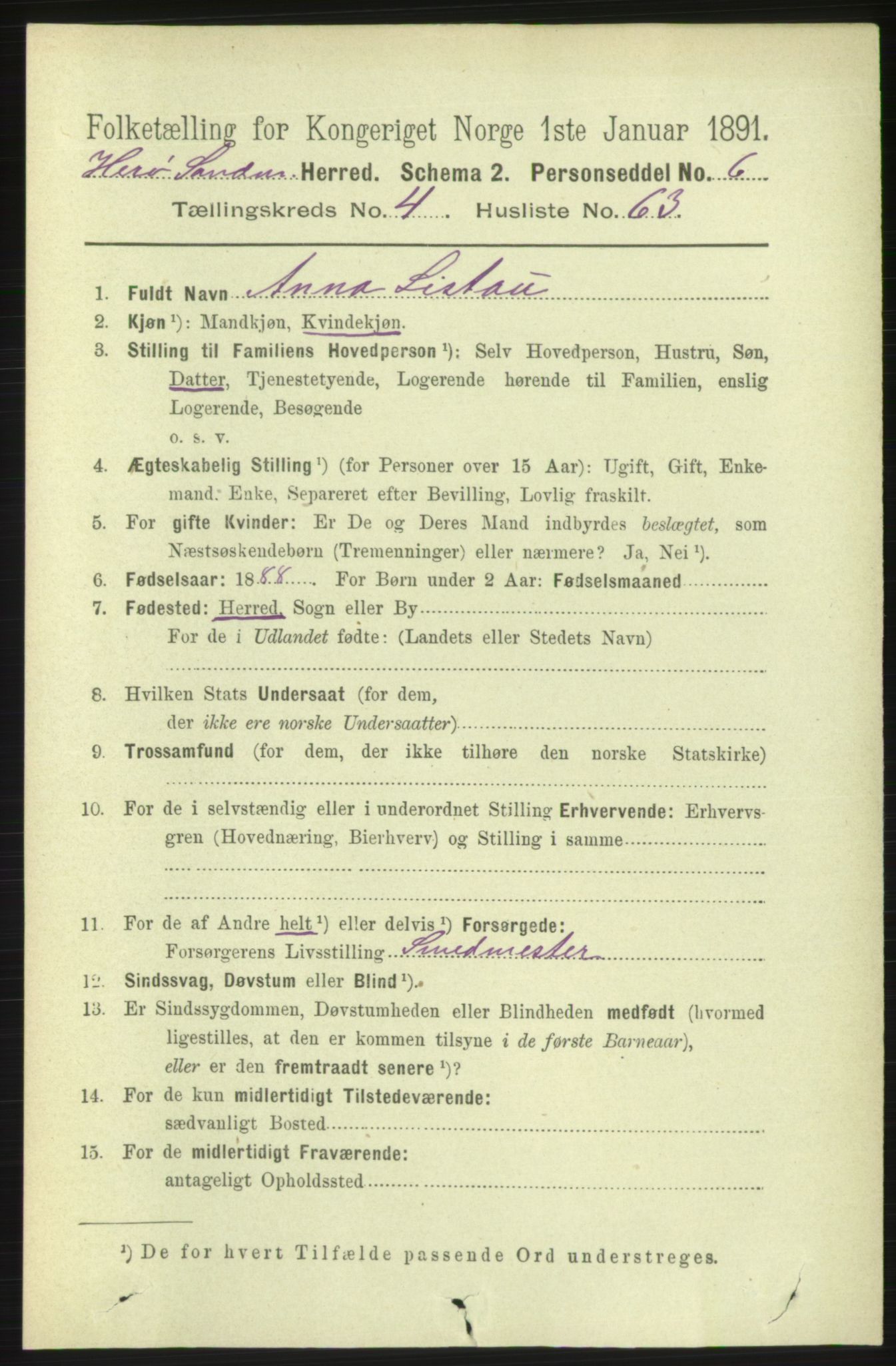 RA, 1891 census for 1515 Herøy, 1891, p. 1820