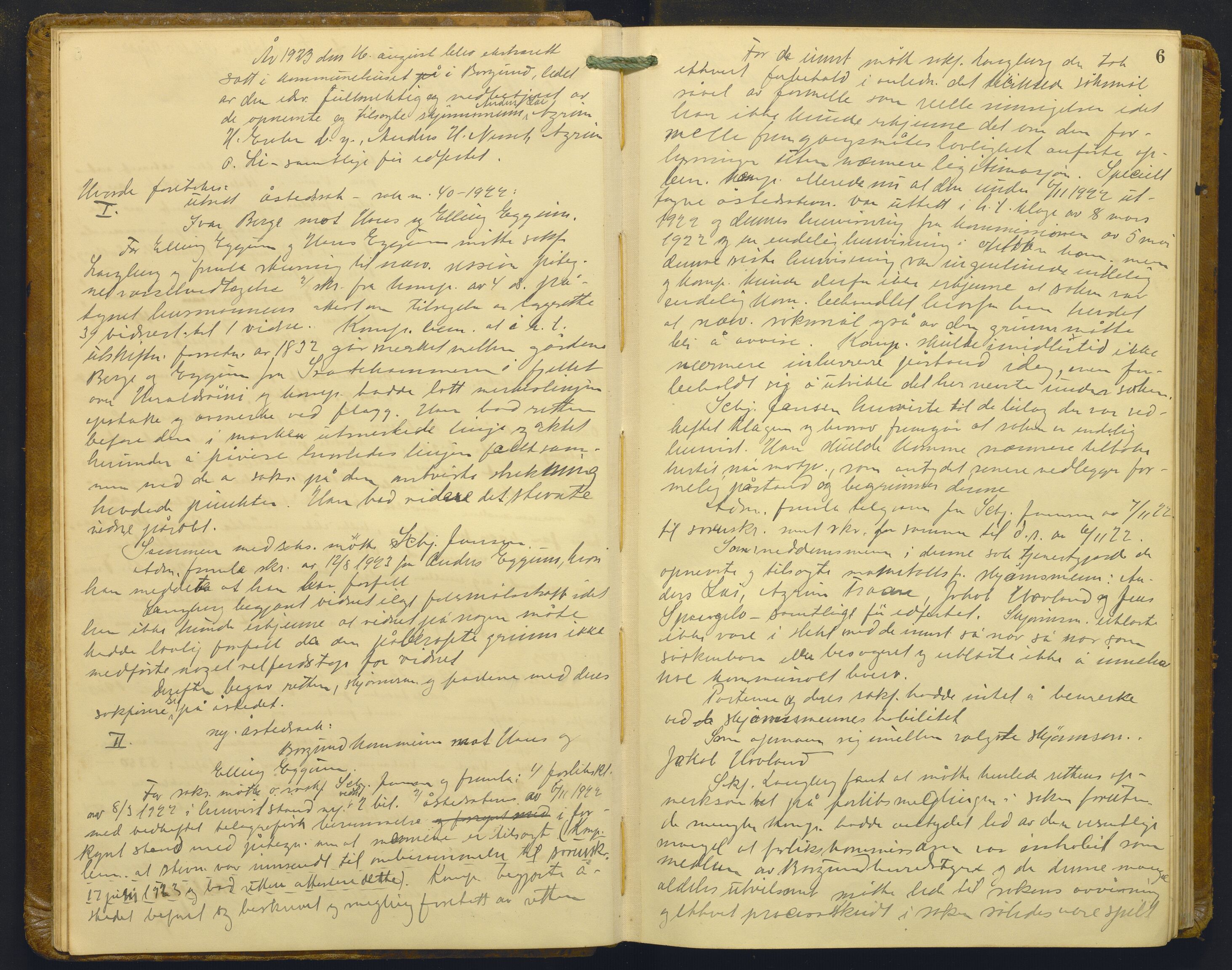 Indre Sogn tingrett, AV/SAB-A-3301/1/F/Fb/Fba/L0015: Sivile og offentlege saker, Bb 11, 1923-1928, p. 5b-6a