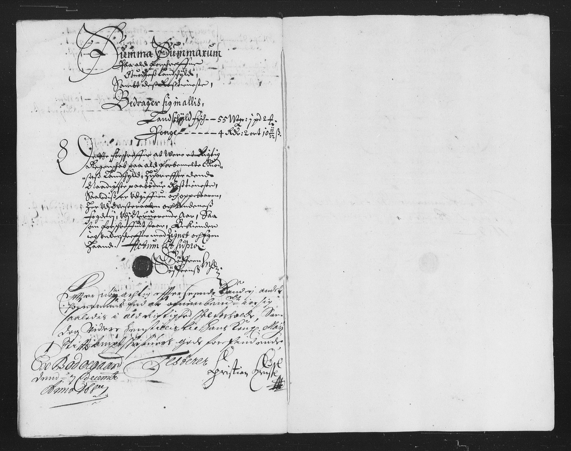 Rentekammeret inntil 1814, Reviderte regnskaper, Stiftamtstueregnskaper, Trondheim stiftamt og Nordland amt, AV/RA-EA-6044/R/Rh/L0010: Nordland amt, 1687