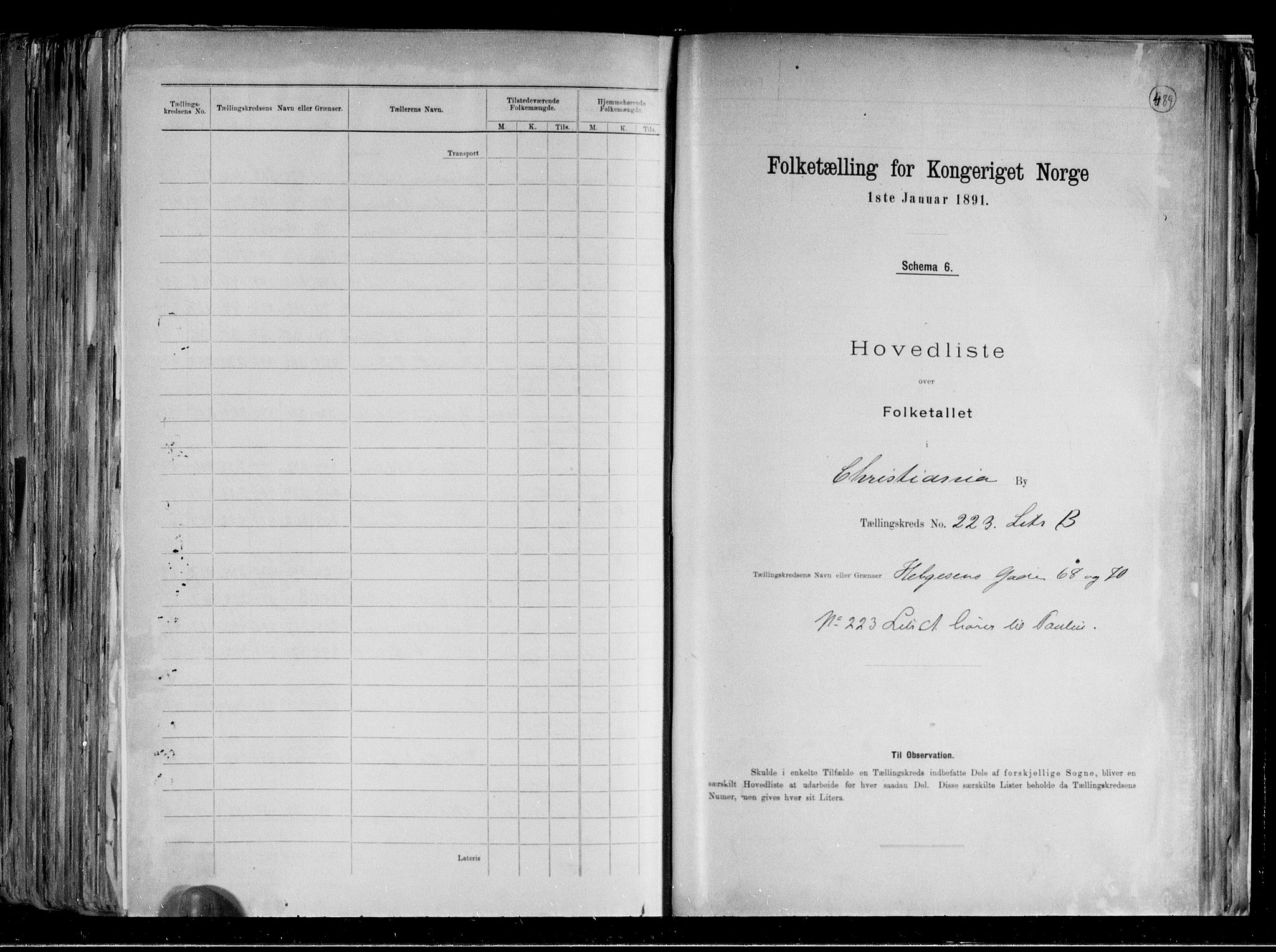 RA, 1891 census for 0301 Kristiania, 1891, p. 141956