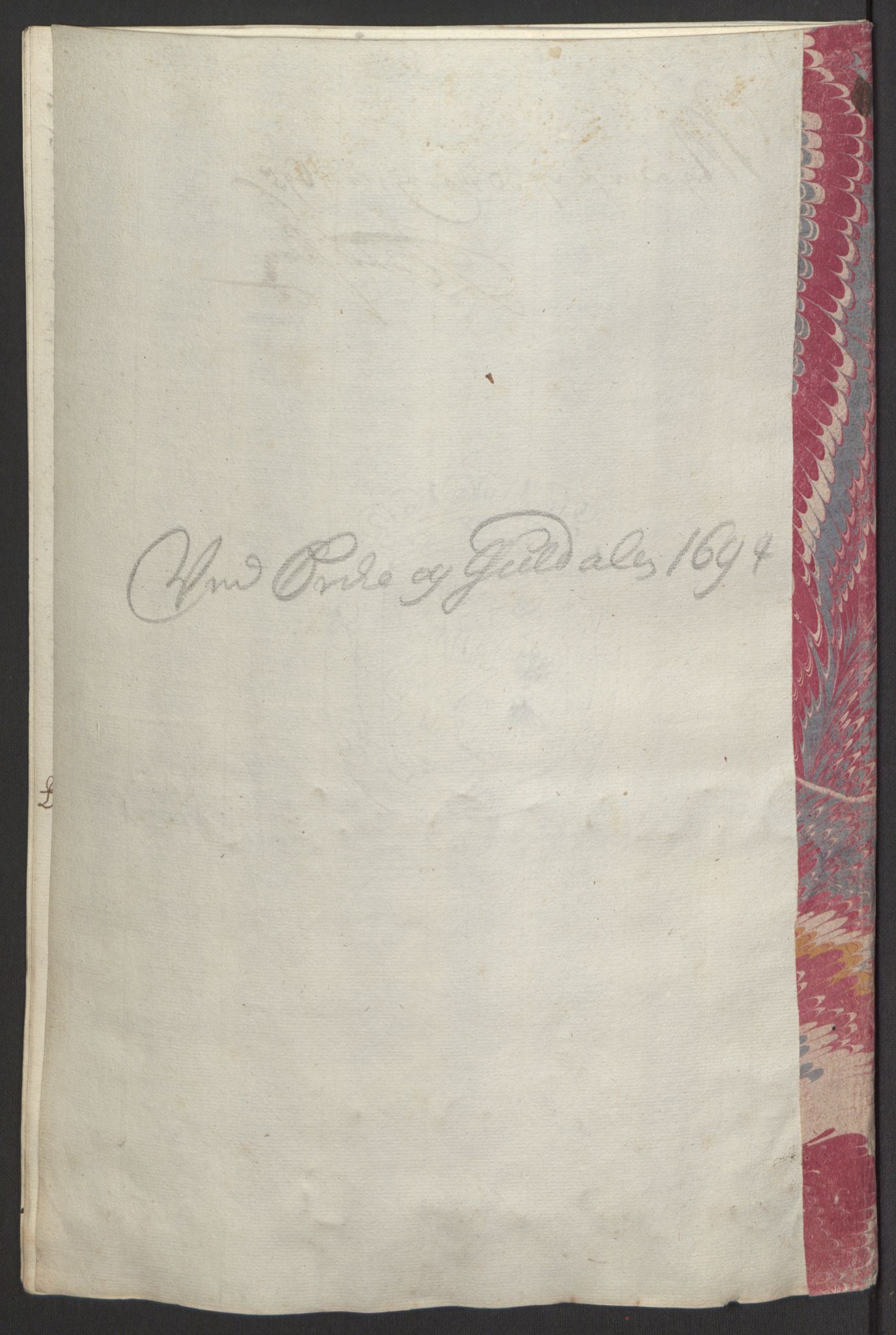 Rentekammeret inntil 1814, Reviderte regnskaper, Fogderegnskap, RA/EA-4092/R60/L3944: Fogderegnskap Orkdal og Gauldal, 1694, p. 371
