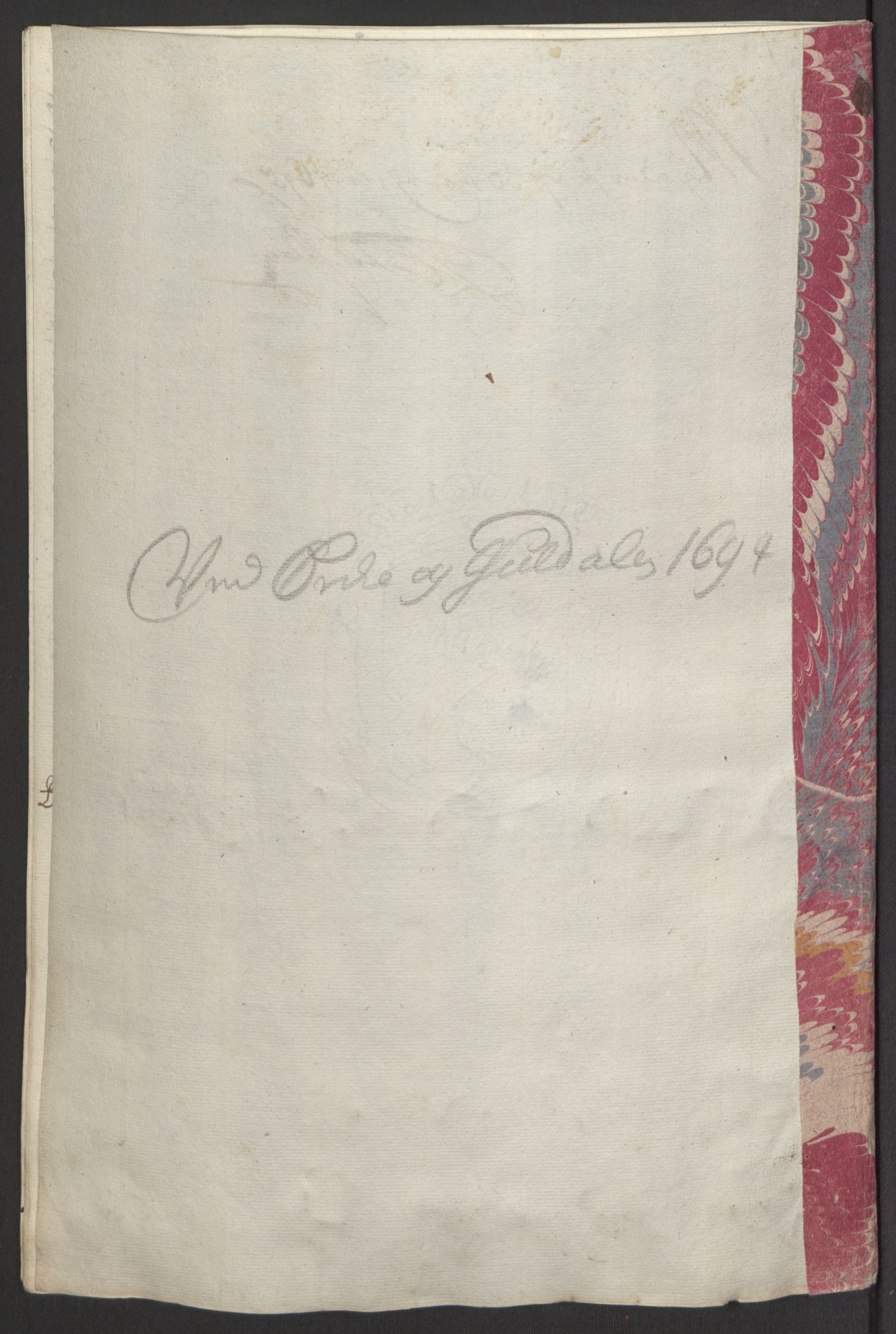 Rentekammeret inntil 1814, Reviderte regnskaper, Fogderegnskap, AV/RA-EA-4092/R60/L3944: Fogderegnskap Orkdal og Gauldal, 1694, p. 371