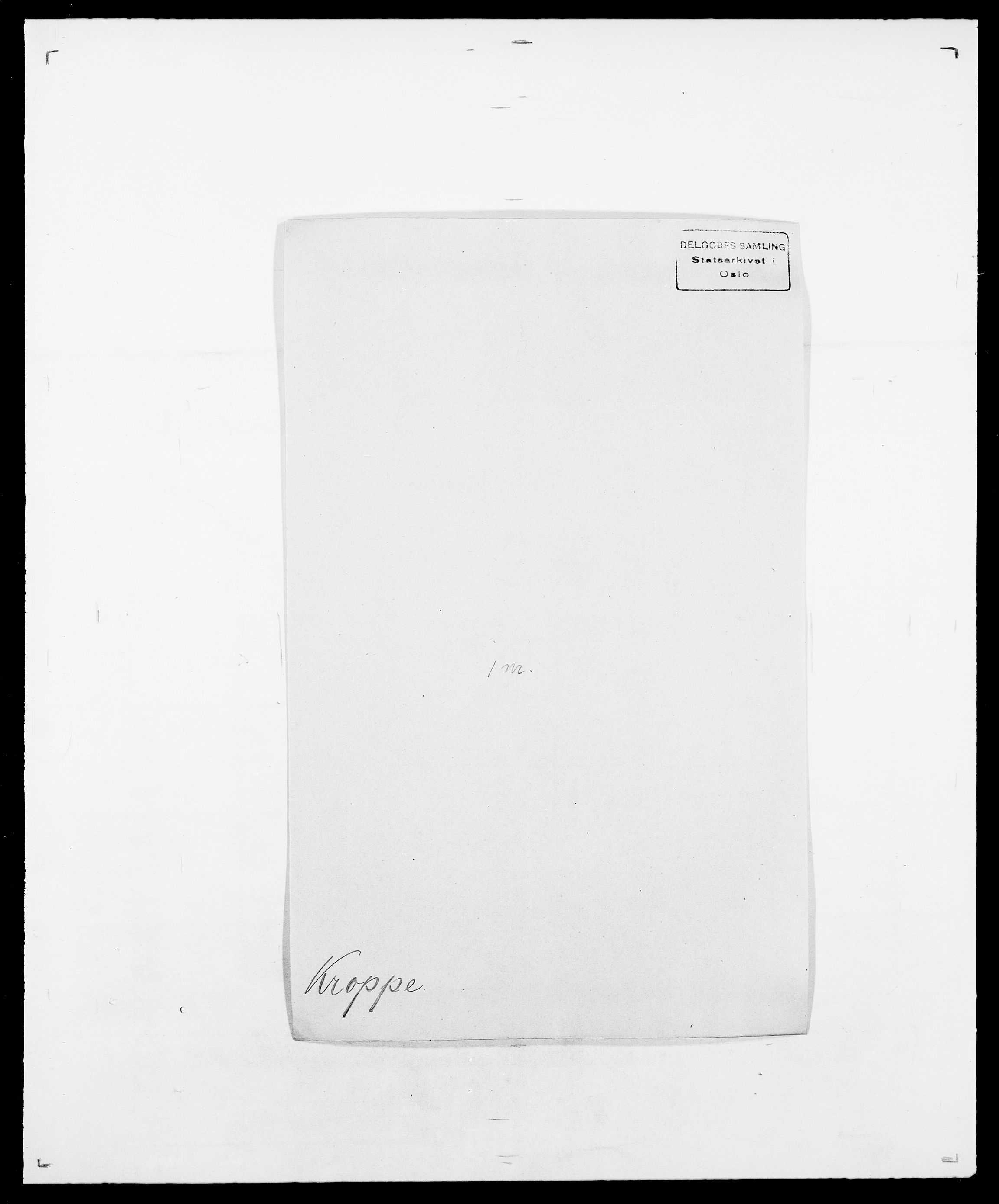 Delgobe, Charles Antoine - samling, SAO/PAO-0038/D/Da/L0022: Krog - Lasteen, p. 99