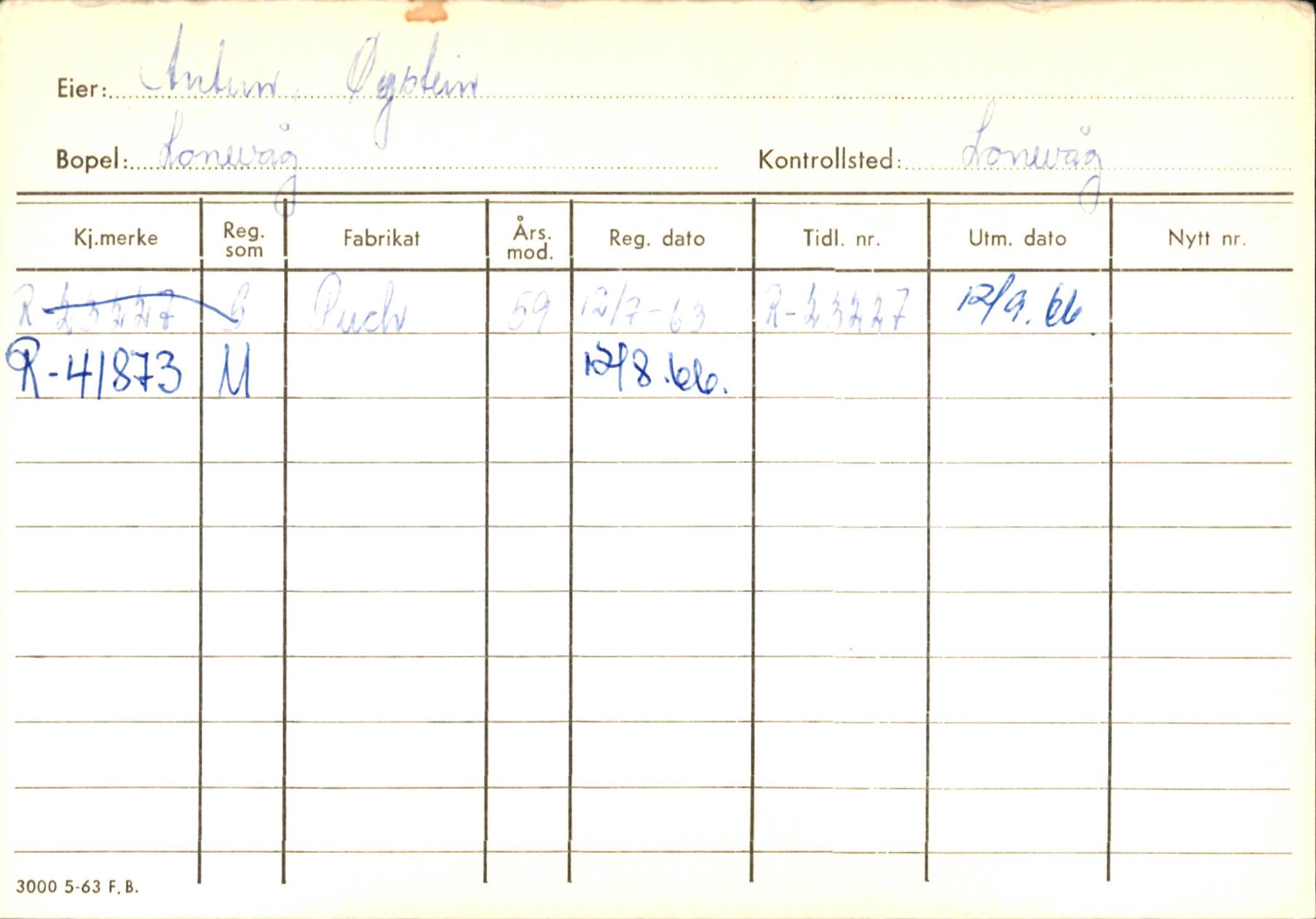 Statens vegvesen, Hordaland vegkontor, AV/SAB-A-5201/2/Ha/L0002: R-eierkort A, 1920-1971, p. 604