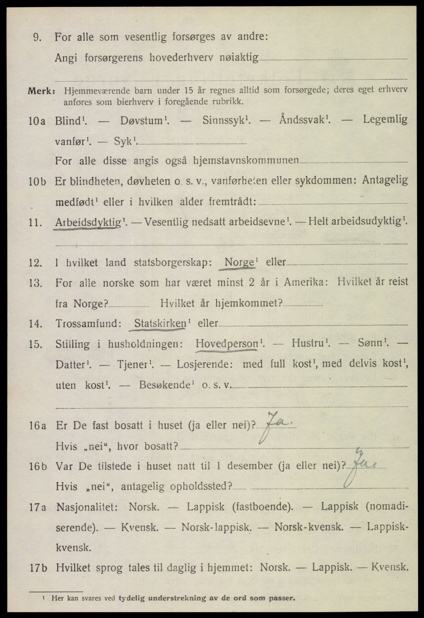 SAT, 1920 census for Frol, 1920, p. 2816