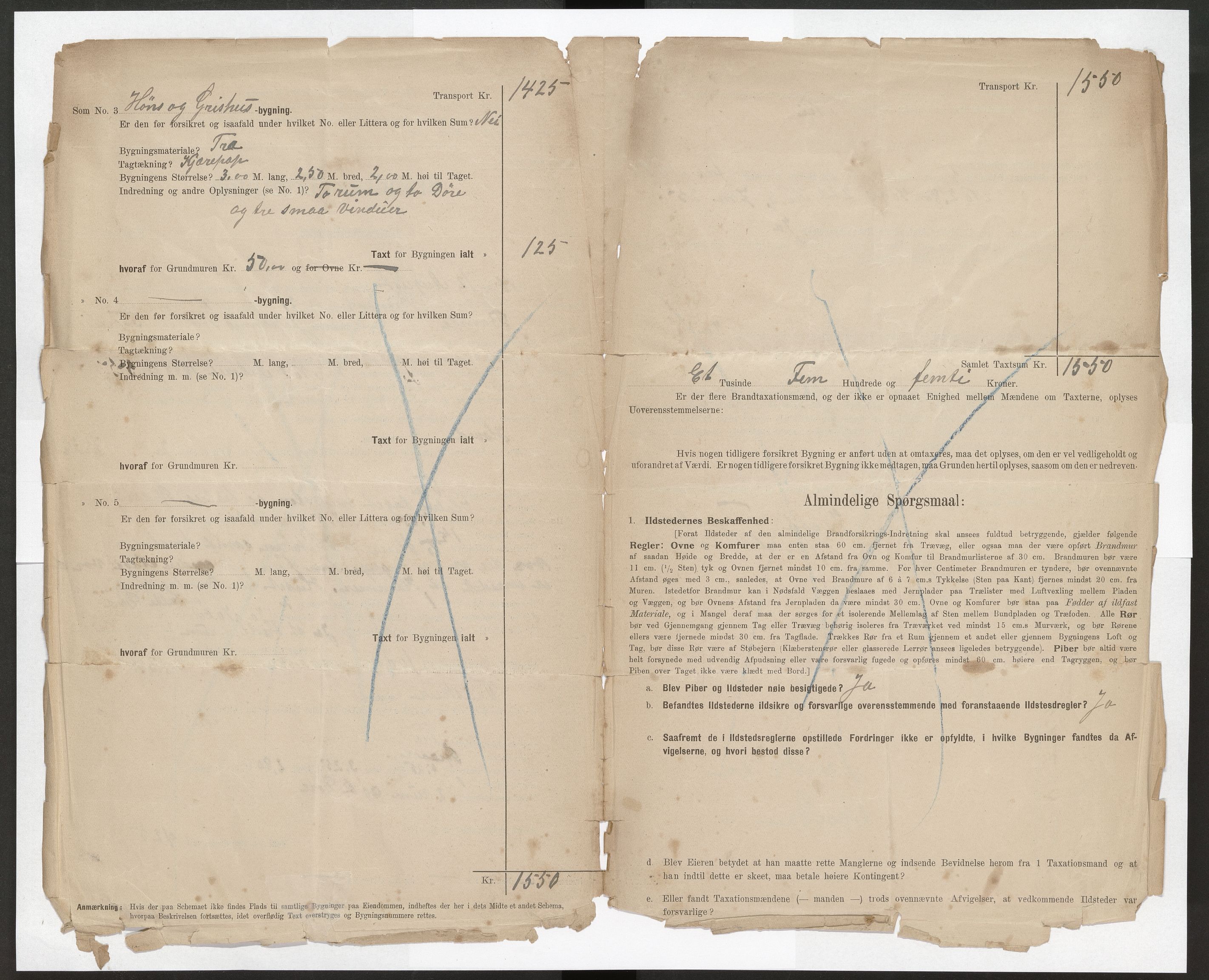 Bamble lensmannskontor, AV/SAKO-A-552/Y/Yg/Ygb/L0004: Skjematakstprotokoll, 1912-1920