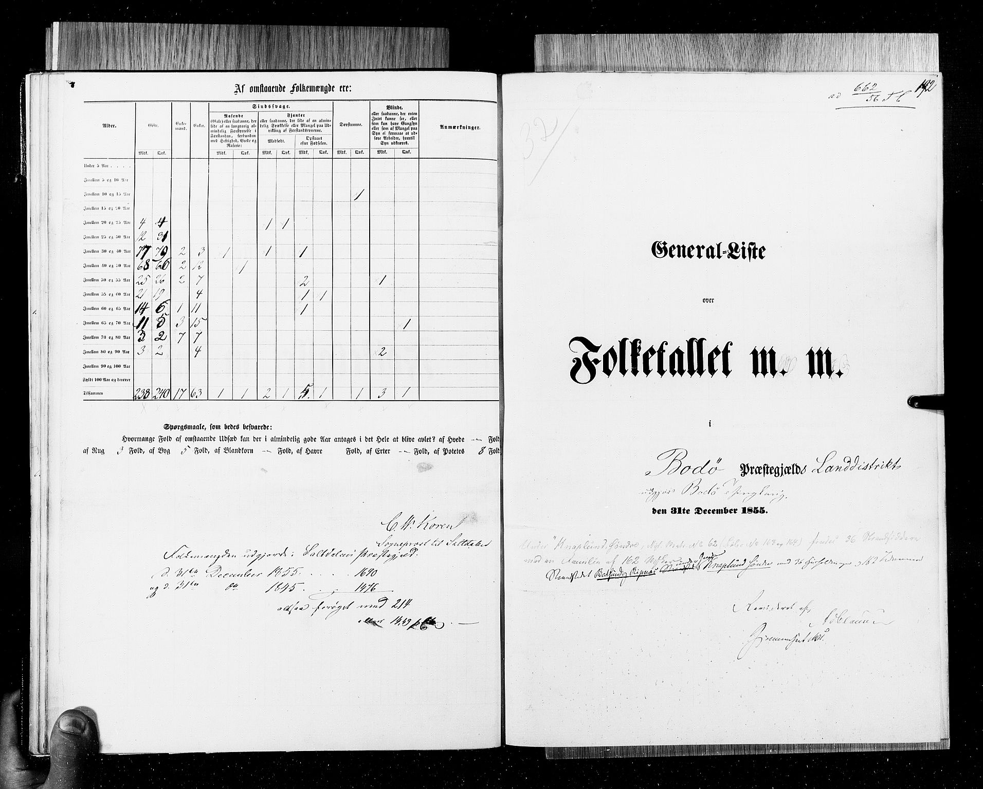 RA, Census 1855, vol. 6B: Nordland amt og Finnmarken amt, 1855, p. 192