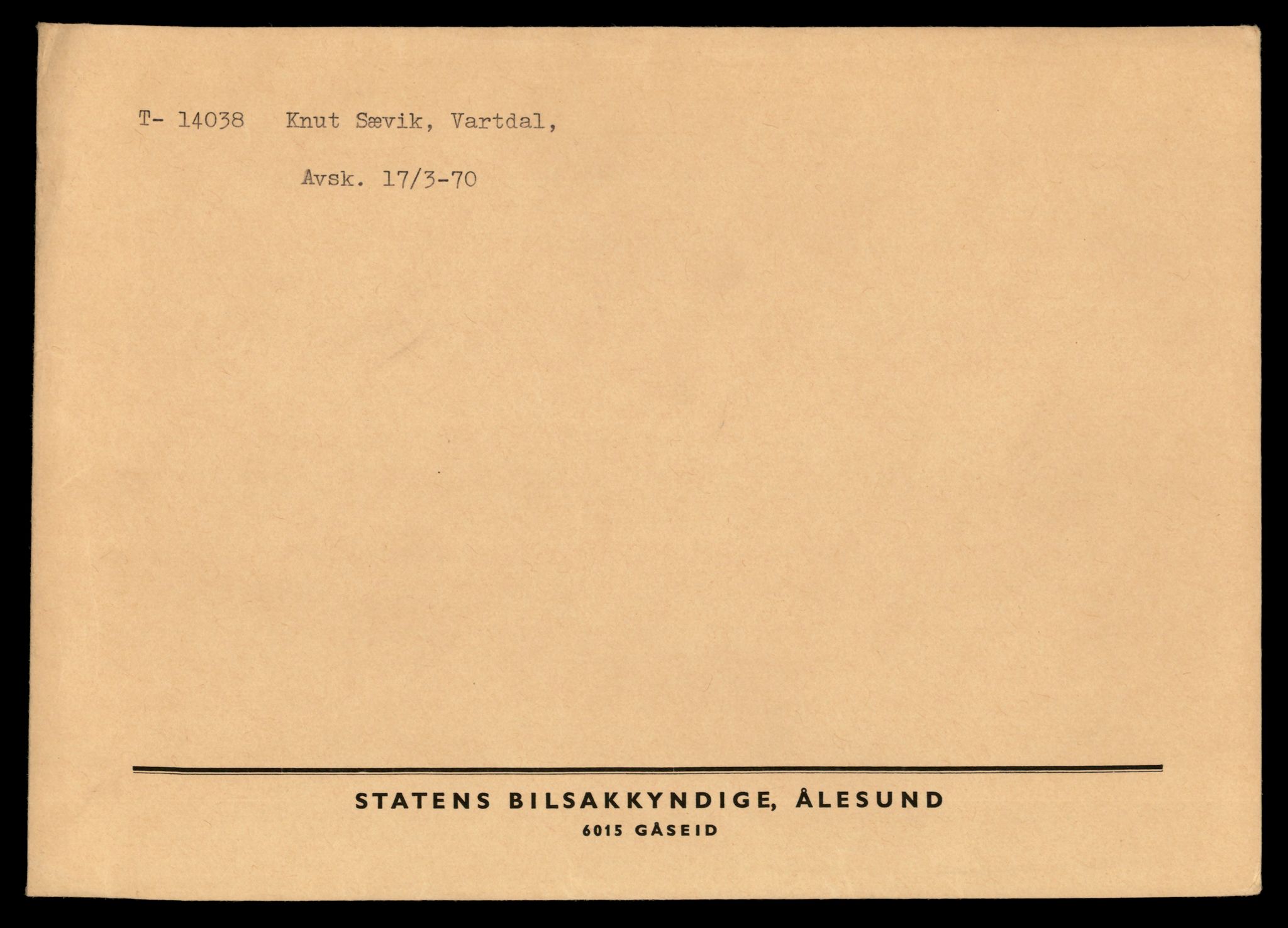 Møre og Romsdal vegkontor - Ålesund trafikkstasjon, AV/SAT-A-4099/F/Fe/L0042: Registreringskort for kjøretøy T 13906 - T 14079, 1927-1998, p. 2149