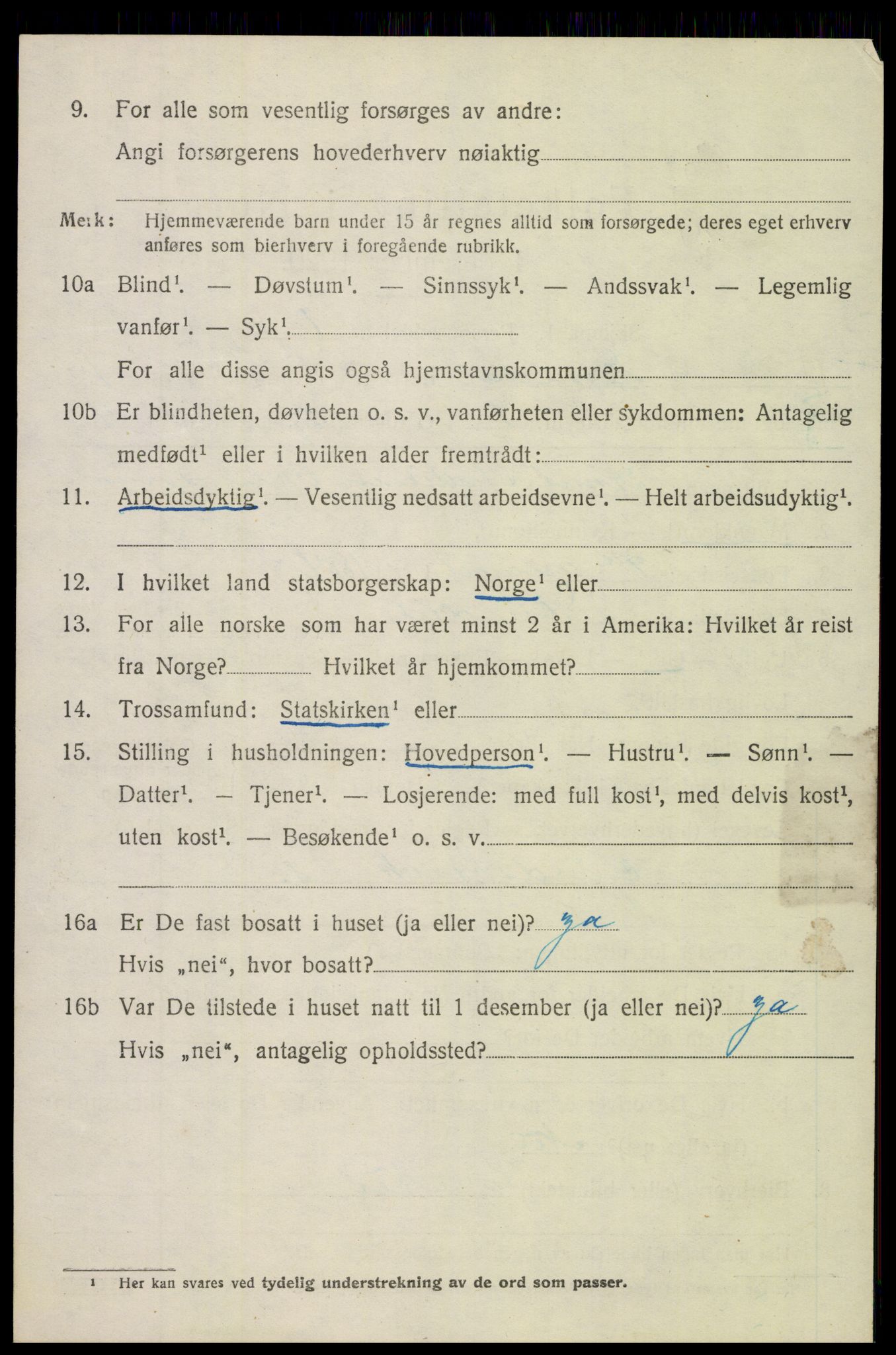 SAH, 1920 census for Etnedal, 1920, p. 791