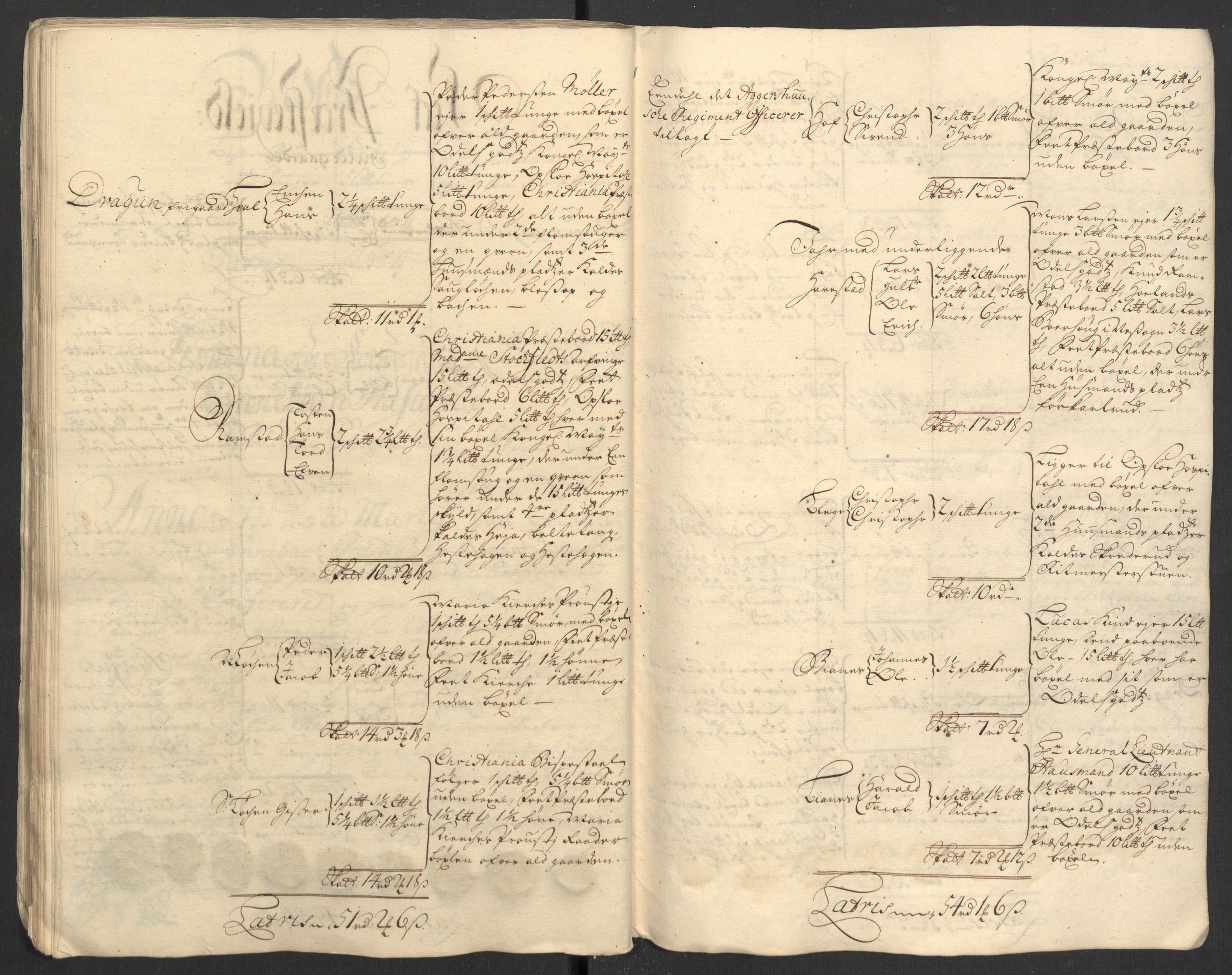 Rentekammeret inntil 1814, Reviderte regnskaper, Fogderegnskap, AV/RA-EA-4092/R11/L0592: Fogderegnskap Nedre Romerike, 1710-1711, p. 327