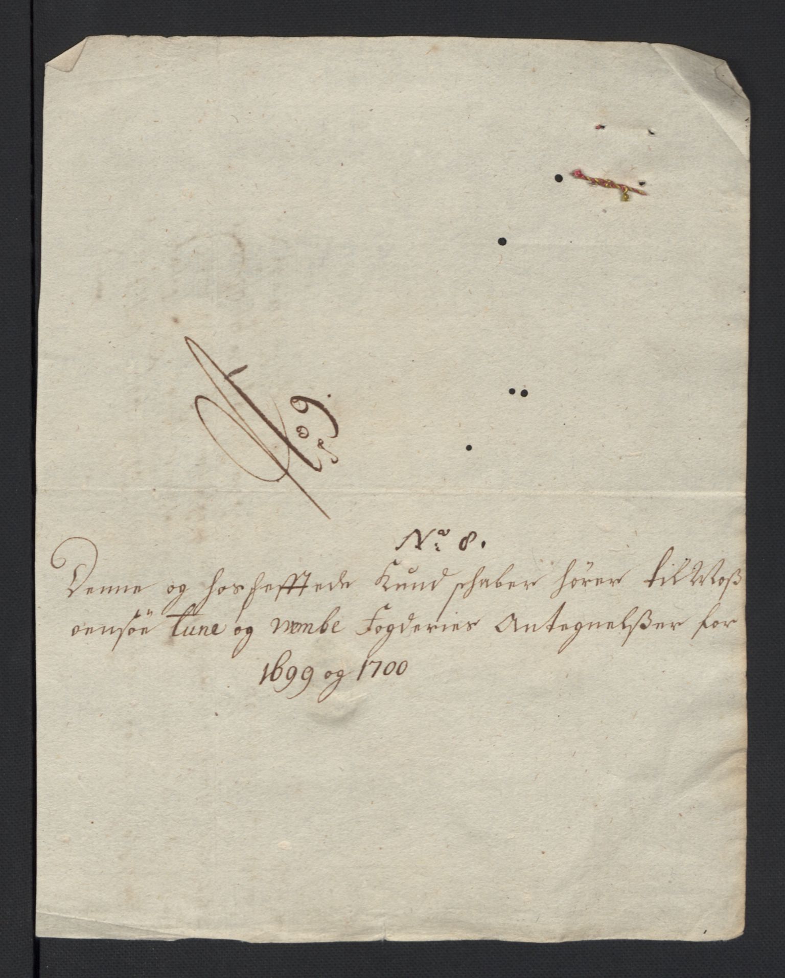 Rentekammeret inntil 1814, Reviderte regnskaper, Fogderegnskap, AV/RA-EA-4092/R04/L0129: Fogderegnskap Moss, Onsøy, Tune, Veme og Åbygge, 1700, p. 590