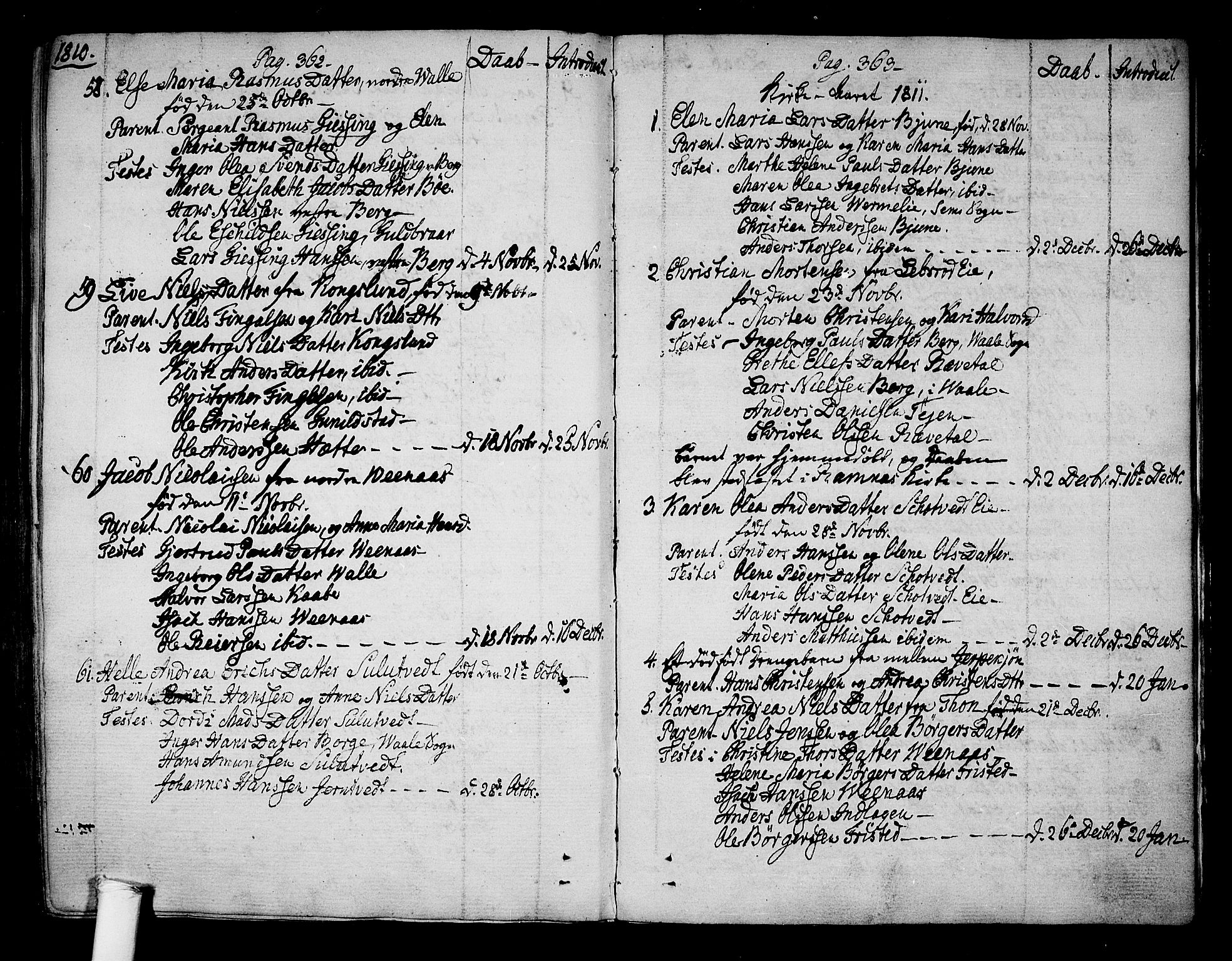 Ramnes kirkebøker, SAKO/A-314/F/Fa/L0003: Parish register (official) no. I 3, 1790-1813, p. 362-363