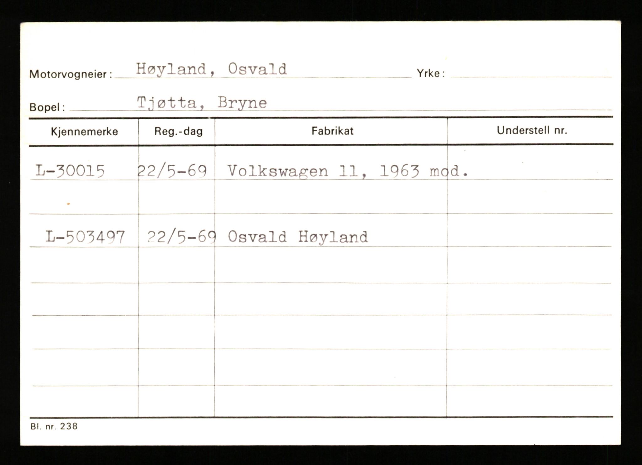 Stavanger trafikkstasjon, AV/SAST-A-101942/0/G/L0005: Registreringsnummer: 23000 - 34245, 1930-1971, p. 2155