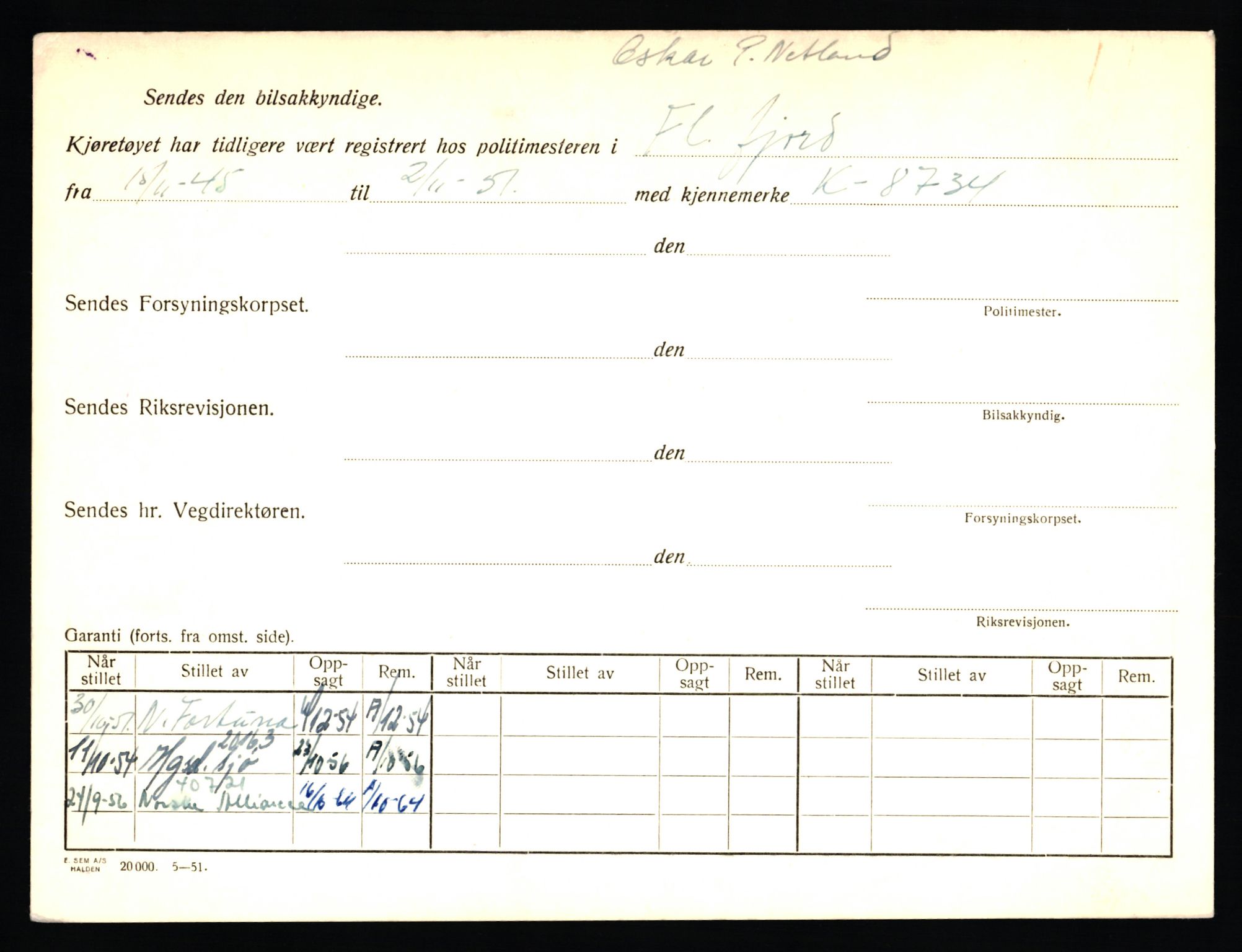 Stavanger trafikkstasjon, AV/SAST-A-101942/0/F/L0019: L-10500 - L-10999, 1930-1971, p. 822