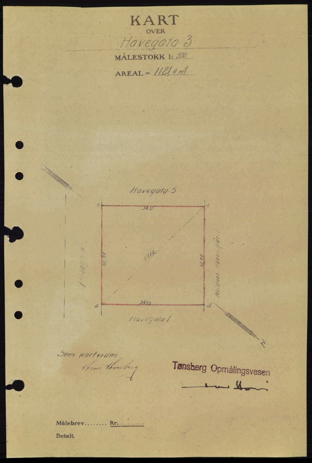 Tønsberg sorenskriveri, AV/SAKO-A-130/G/Ga/Gaa/L0015: Mortgage book no. A15, 1944-1944, Diary no: : 1794/1944