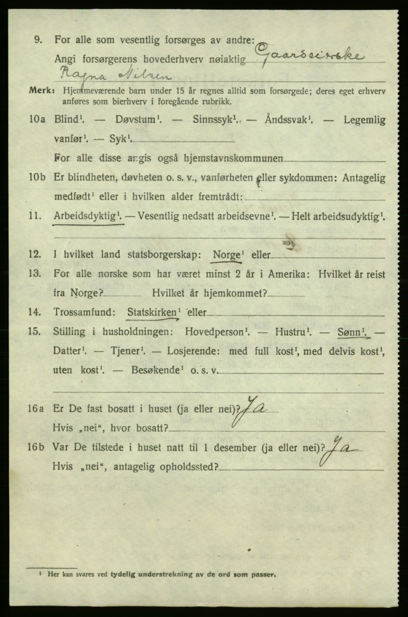 SAO, 1920 census for Fredrikshald, 1920, p. 25572