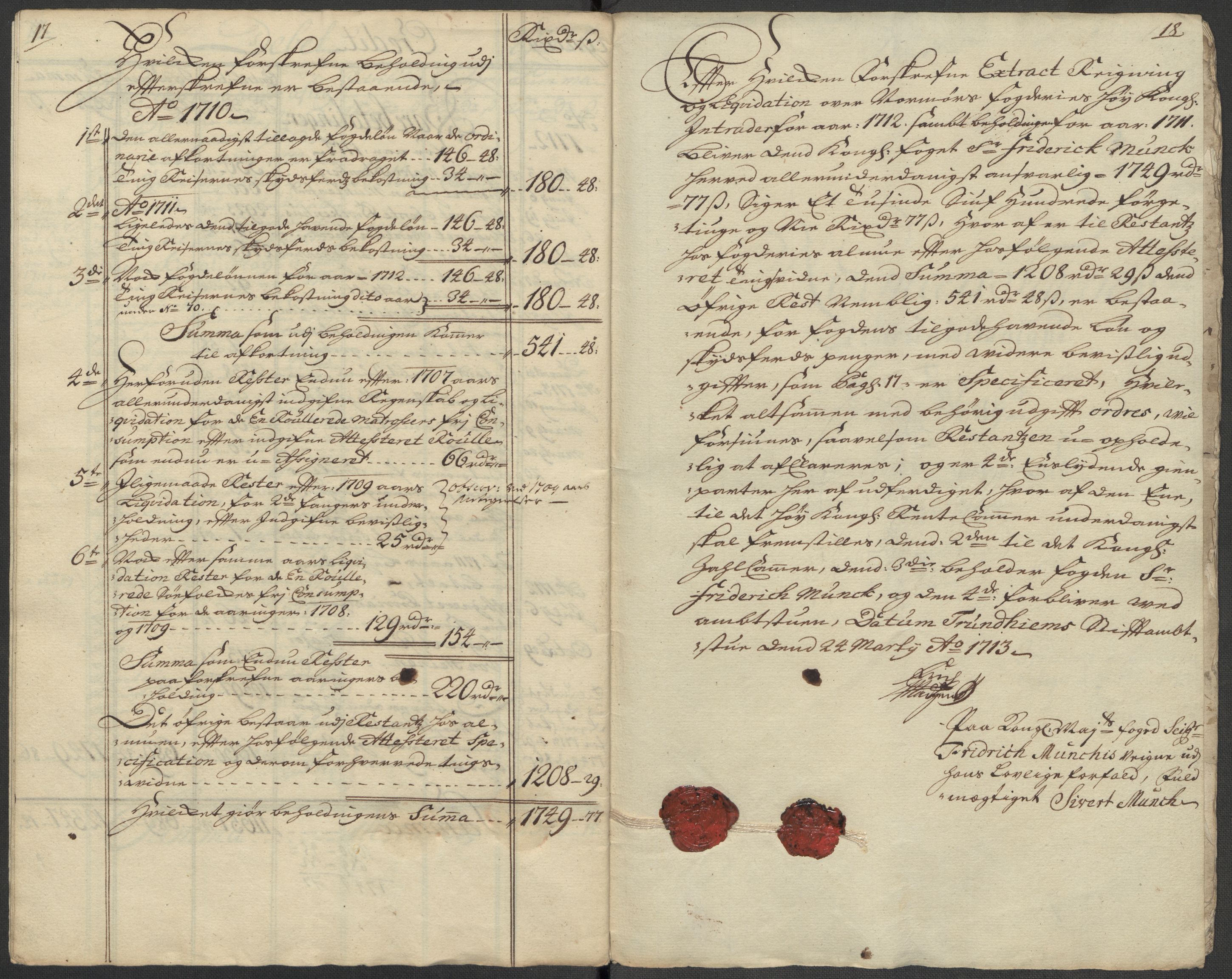 Rentekammeret inntil 1814, Reviderte regnskaper, Fogderegnskap, RA/EA-4092/R56/L3746: Fogderegnskap Nordmøre, 1712, p. 21
