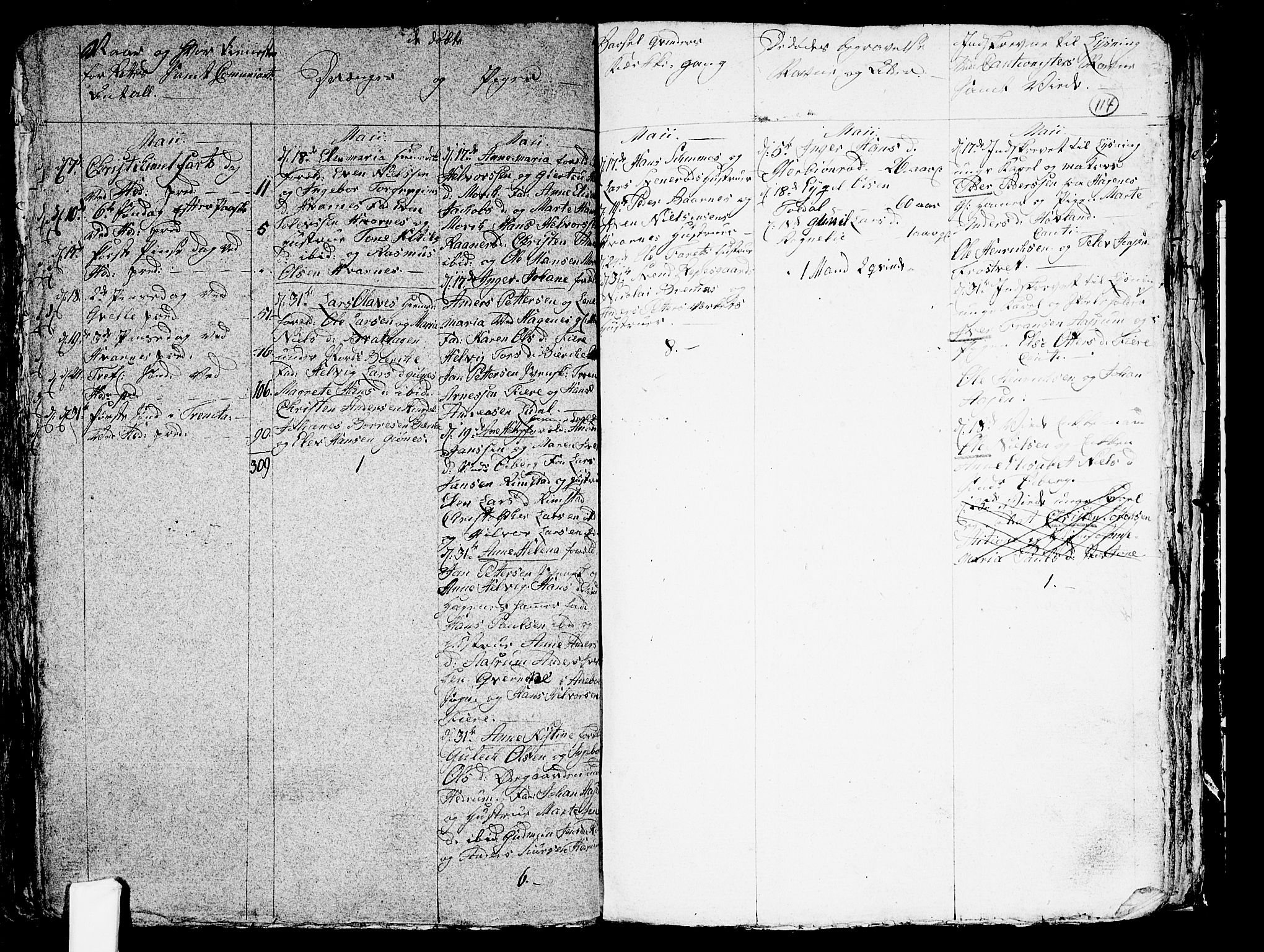 Hedrum kirkebøker, SAKO/A-344/G/Ga/L0002: Parish register (copy) no. I 2, 1803-1817, p. 114