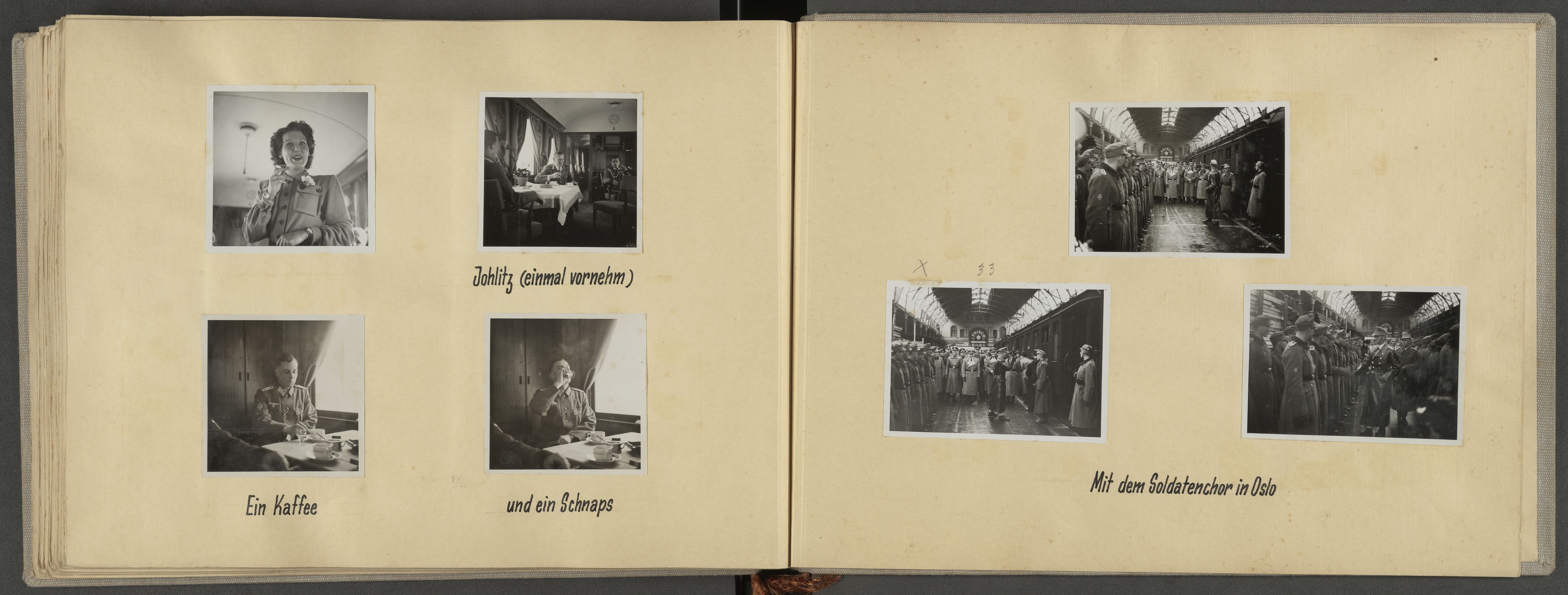 Tyske arkiver, Reichskommissariat, AV/RA-RAFA-2174/E/Ei/L0001: Reise des Reichskommissars nach Nord-Norwegen und Lappland vom 12. bis 23. Oktober 1942 , 1942