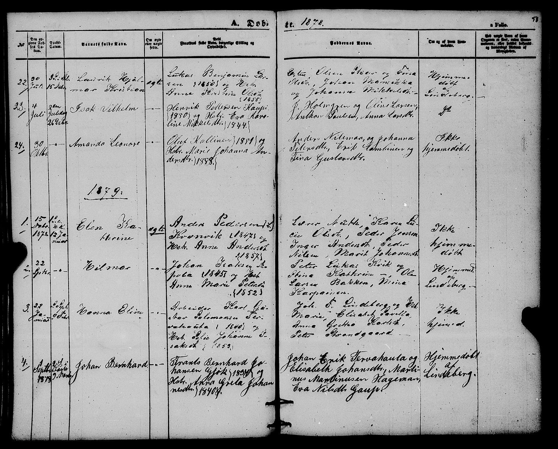 Alta sokneprestkontor, SATØ/S-1338/H/Ha/L0004.kirke: Parish register (official) no. 4, 1858-1880, p. 58