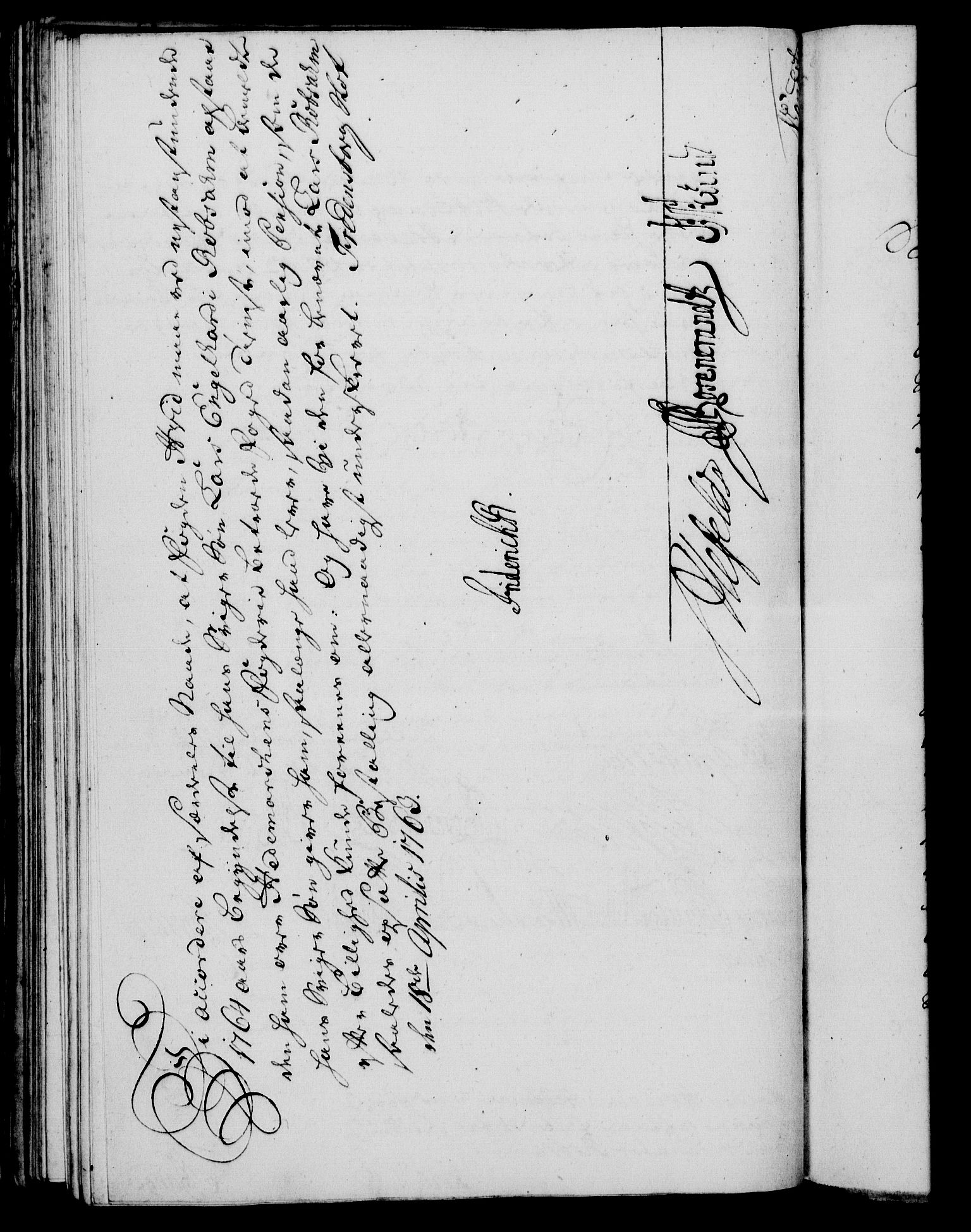 Rentekammeret, Kammerkanselliet, AV/RA-EA-3111/G/Gf/Gfa/L0045: Norsk relasjons- og resolusjonsprotokoll (merket RK 52.45), 1763, p. 183
