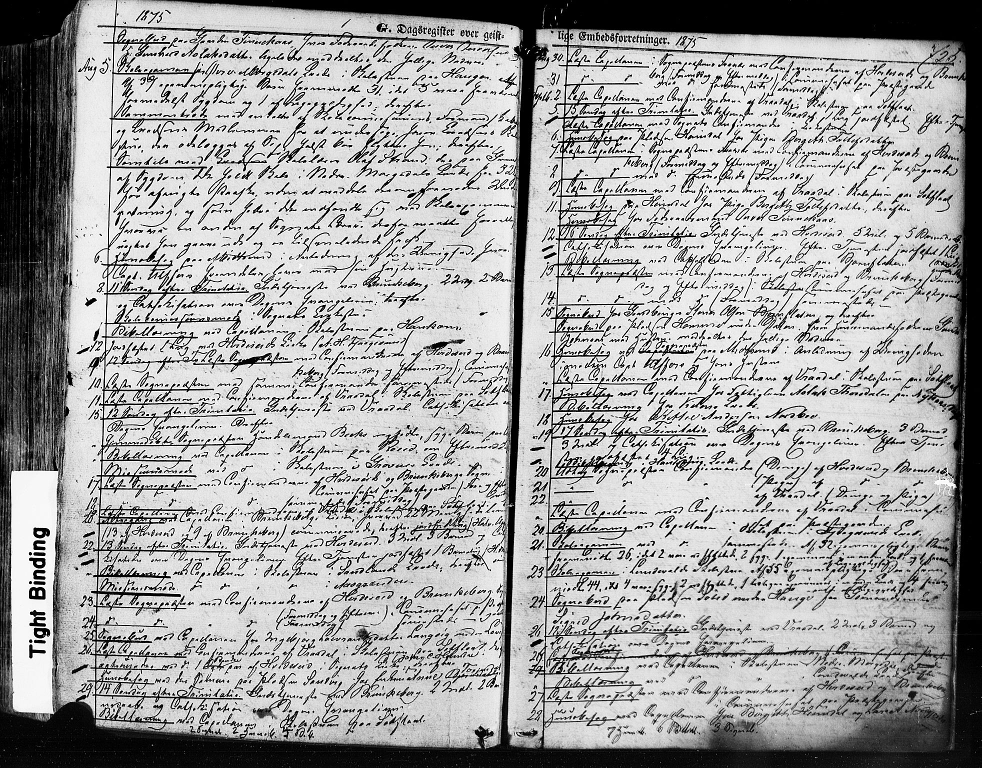 Kviteseid kirkebøker, AV/SAKO-A-276/F/Fa/L0007: Parish register (official) no. I 7, 1859-1881, p. 725