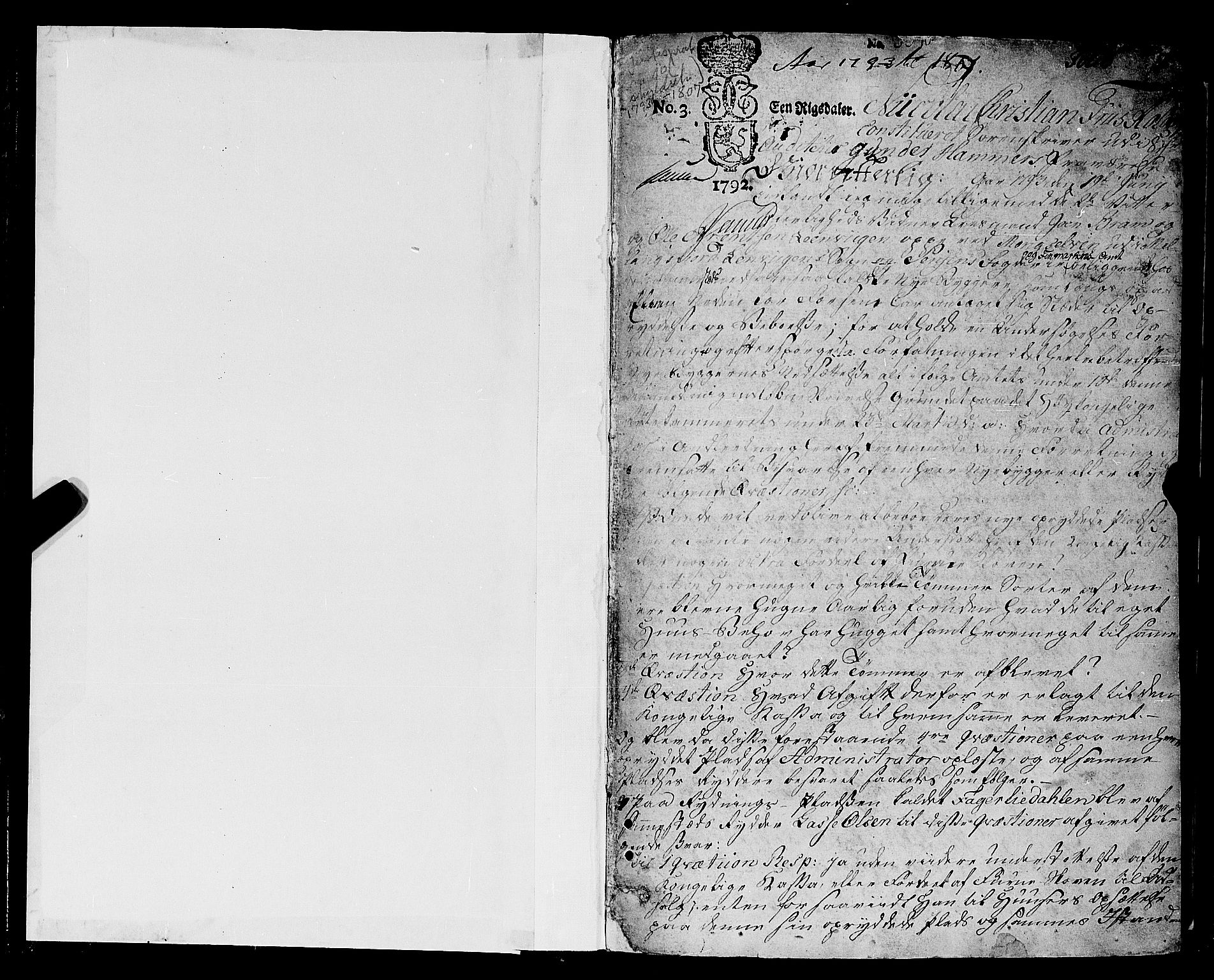 Senja og Tromsø sorenskriveri , SATØ/SATØ-31/F/Fc/L0069: Ekstrarettsprotokoll, 1793-1807, p. 0b-1a