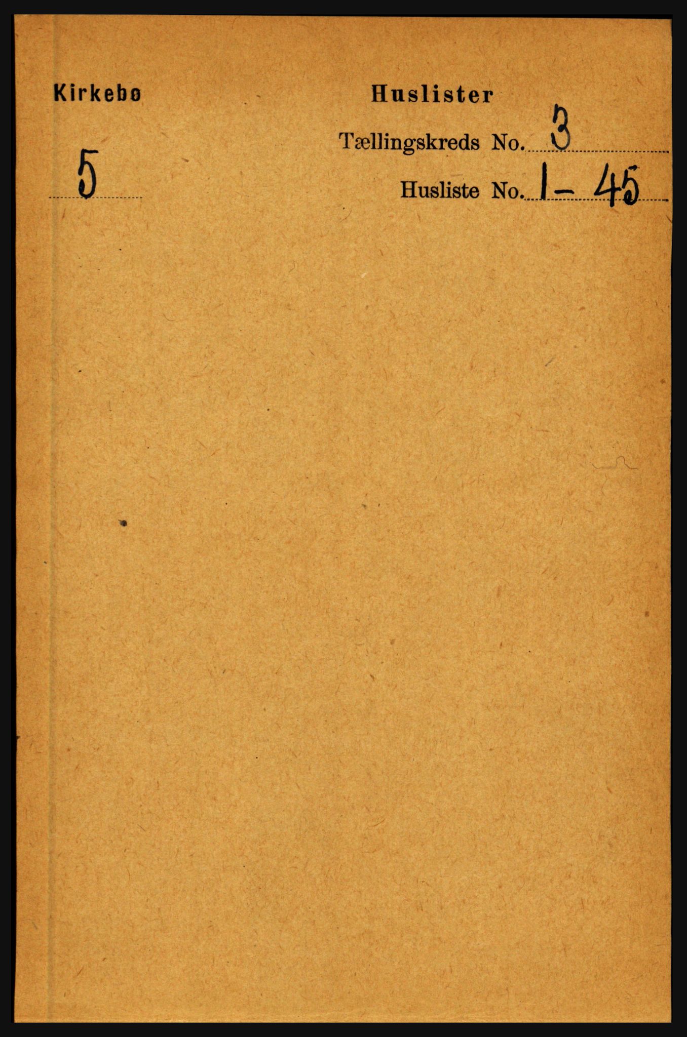 RA, 1891 census for 1416 Kyrkjebø, 1891, p. 491