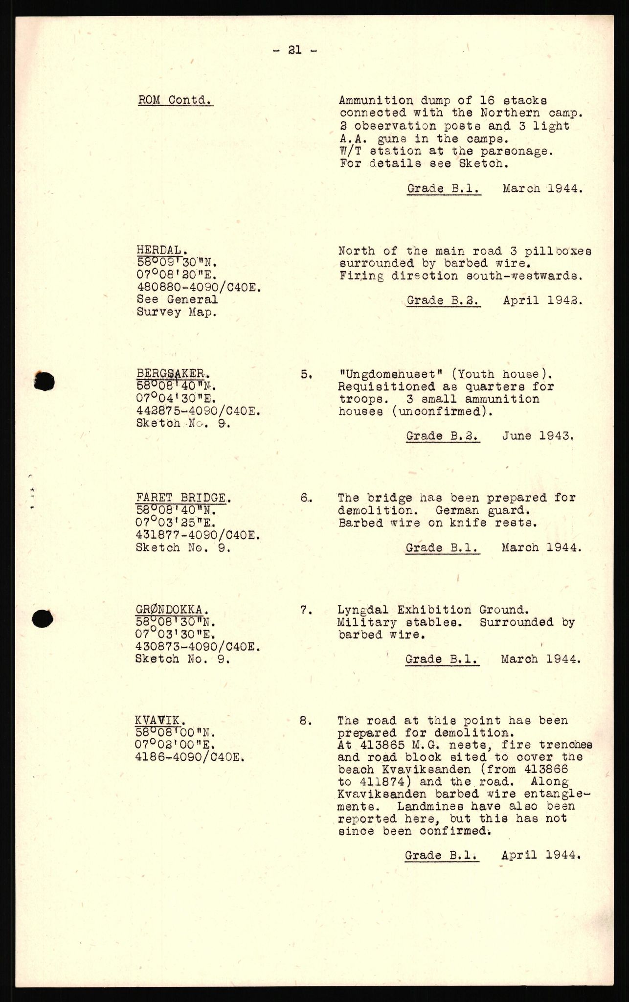 Forsvaret, Forsvarets overkommando II, AV/RA-RAFA-3915/D/Dd/L0023: Vest-Agder, 1942-1943, p. 49