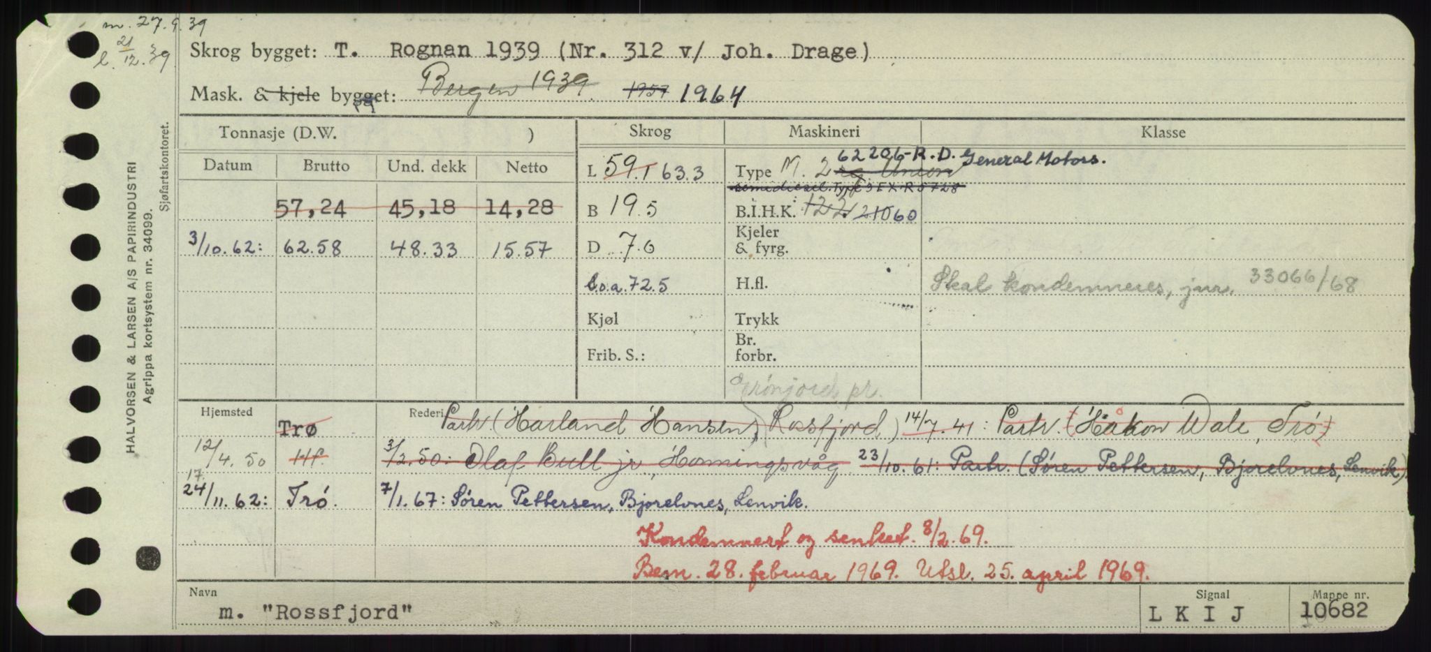 Sjøfartsdirektoratet med forløpere, Skipsmålingen, RA/S-1627/H/Hd/L0031: Fartøy, Rju-Sam, p. 207