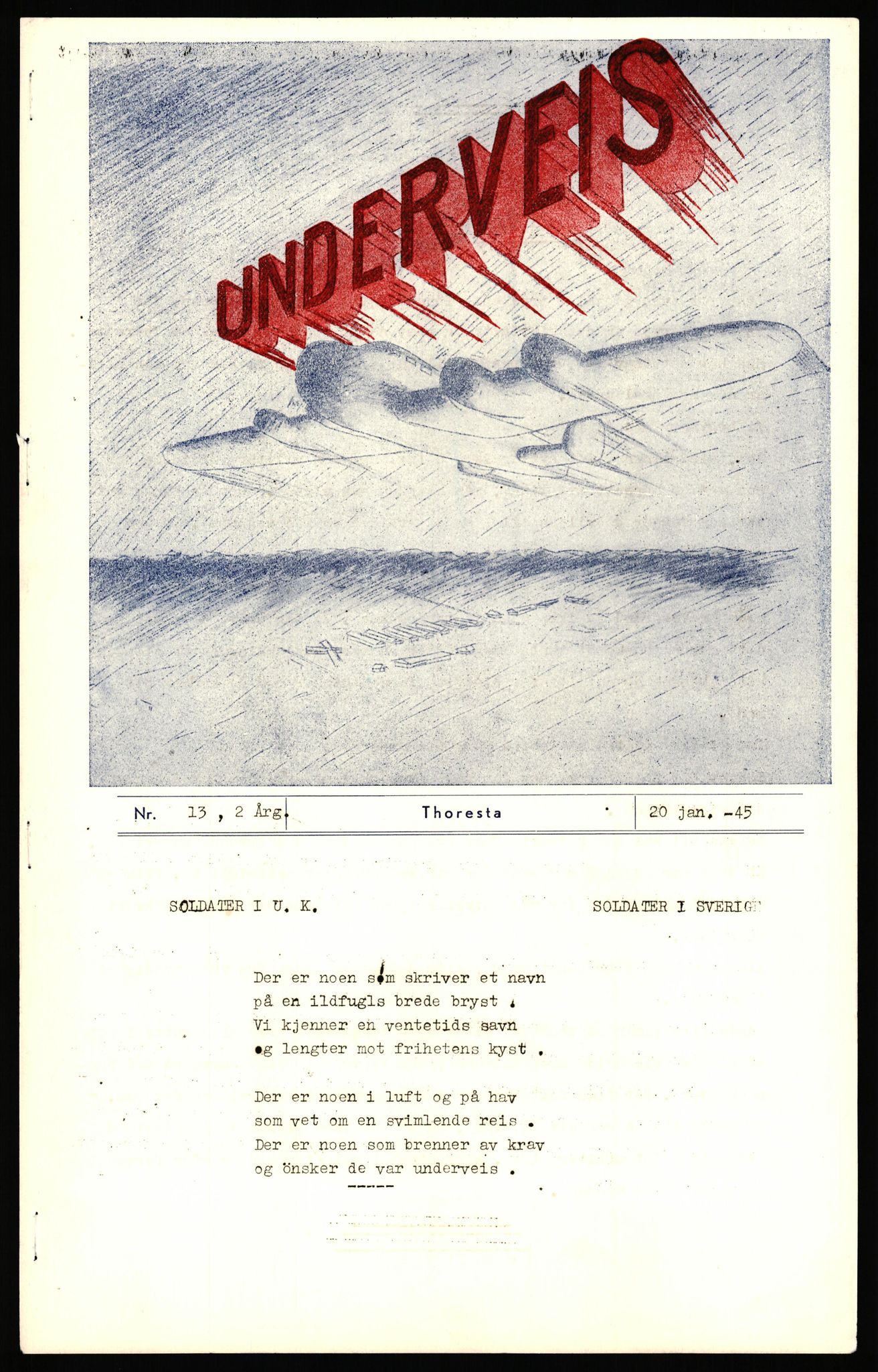 Forsvaret, Forsvarets krigshistoriske avdeling, AV/RA-RAFA-2017/Y/Yf/L0213: II-C-11-2143  -  Dokumenter fra krigens tid., 1940-1945, p. 291