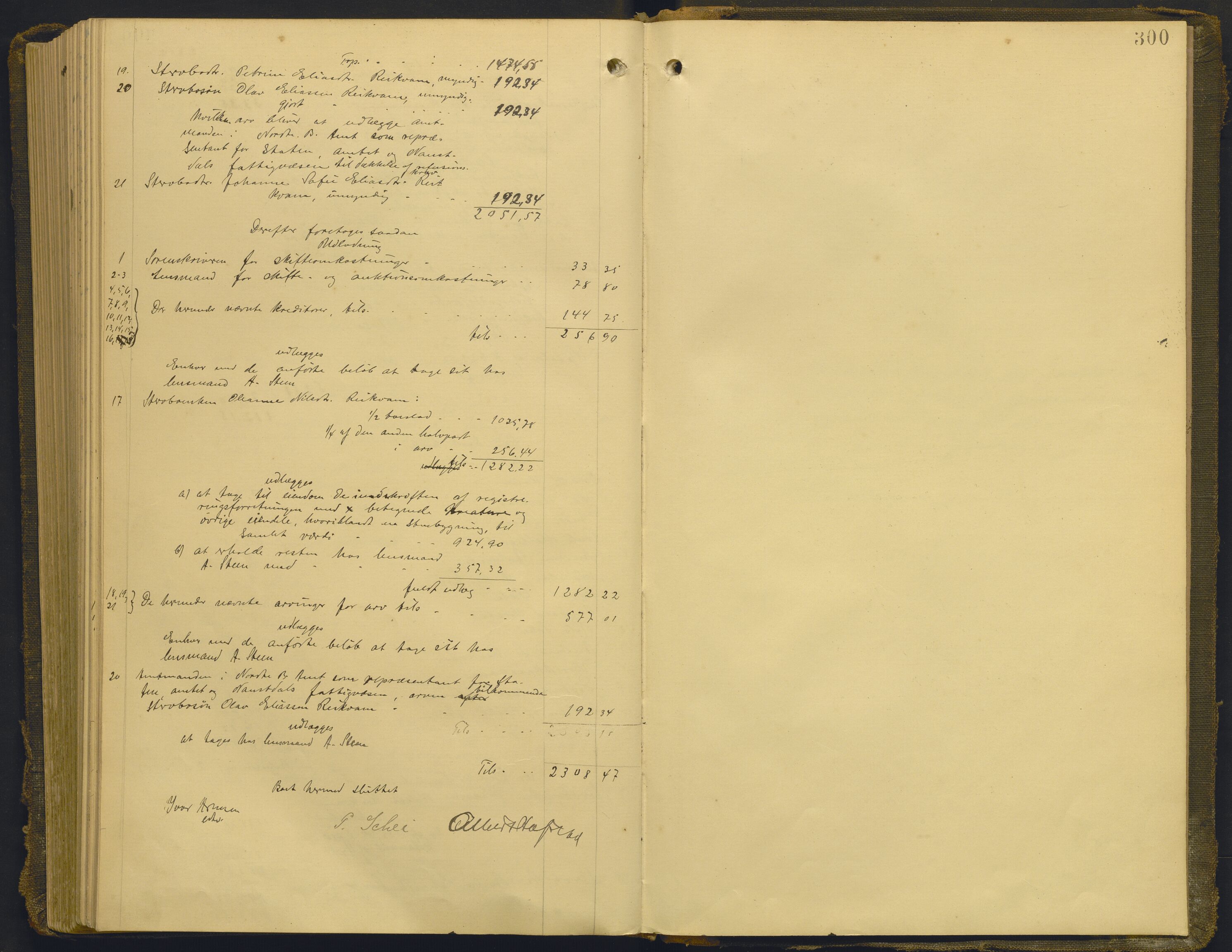Sunnfjord tingrett, AV/SAB-A-3201/1/H/Hd/L0008: Skifteutlodningsprotokoll, 1894-1902, p. 299b-300a