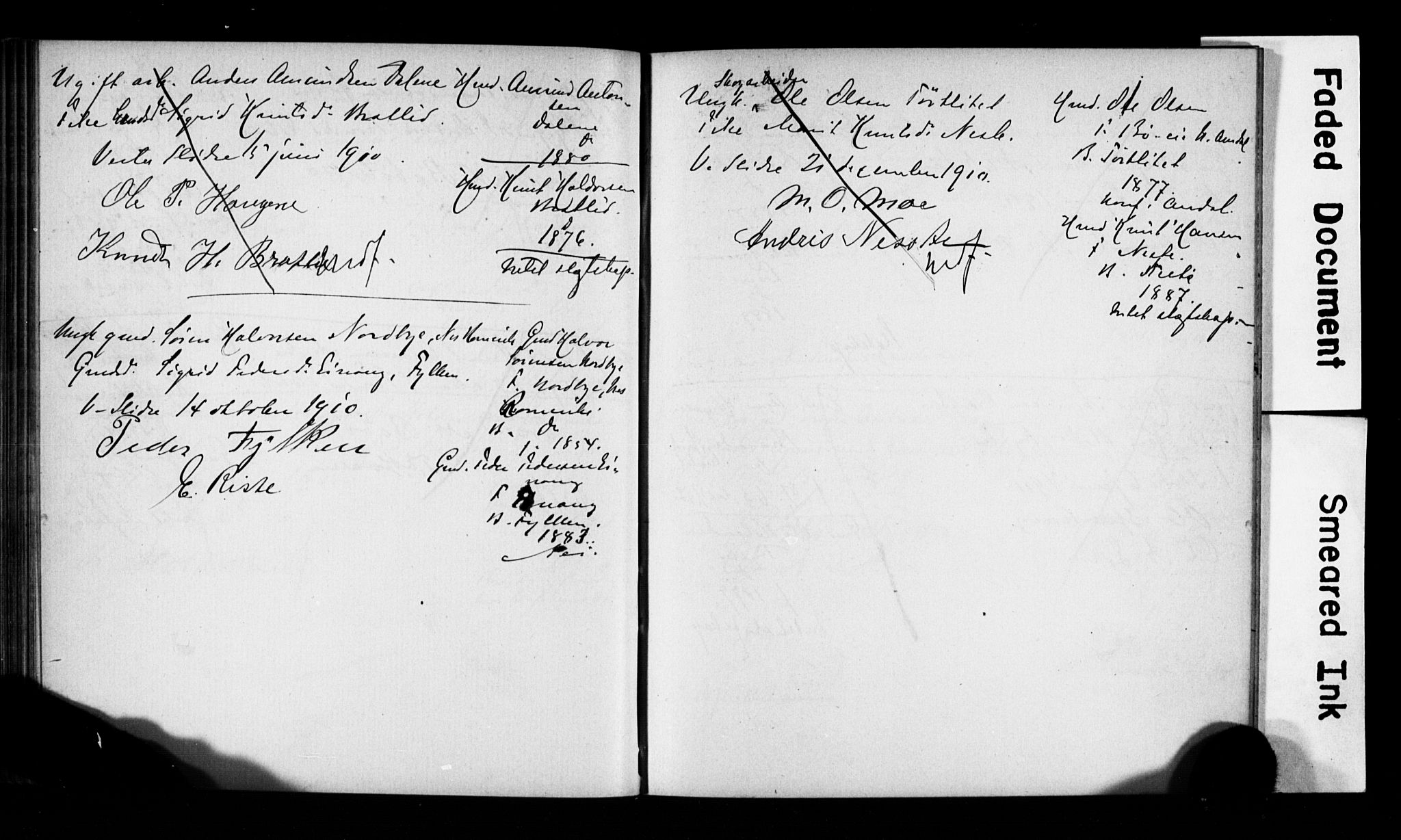 Vestre Slidre prestekontor, AV/SAH-PREST-136/I/Ie/Iea/L0001/0001: Banns register no. 1, 1881-1919