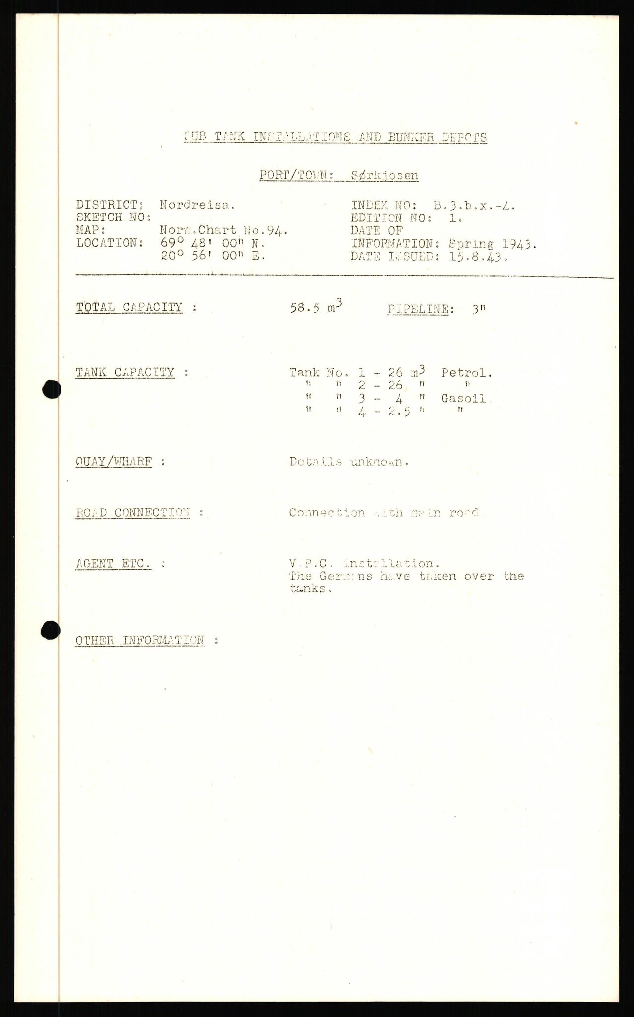 Forsvaret, Forsvarets overkommando II, AV/RA-RAFA-3915/D/Dd/L0022: Troms 2, 1942-1945, p. 454