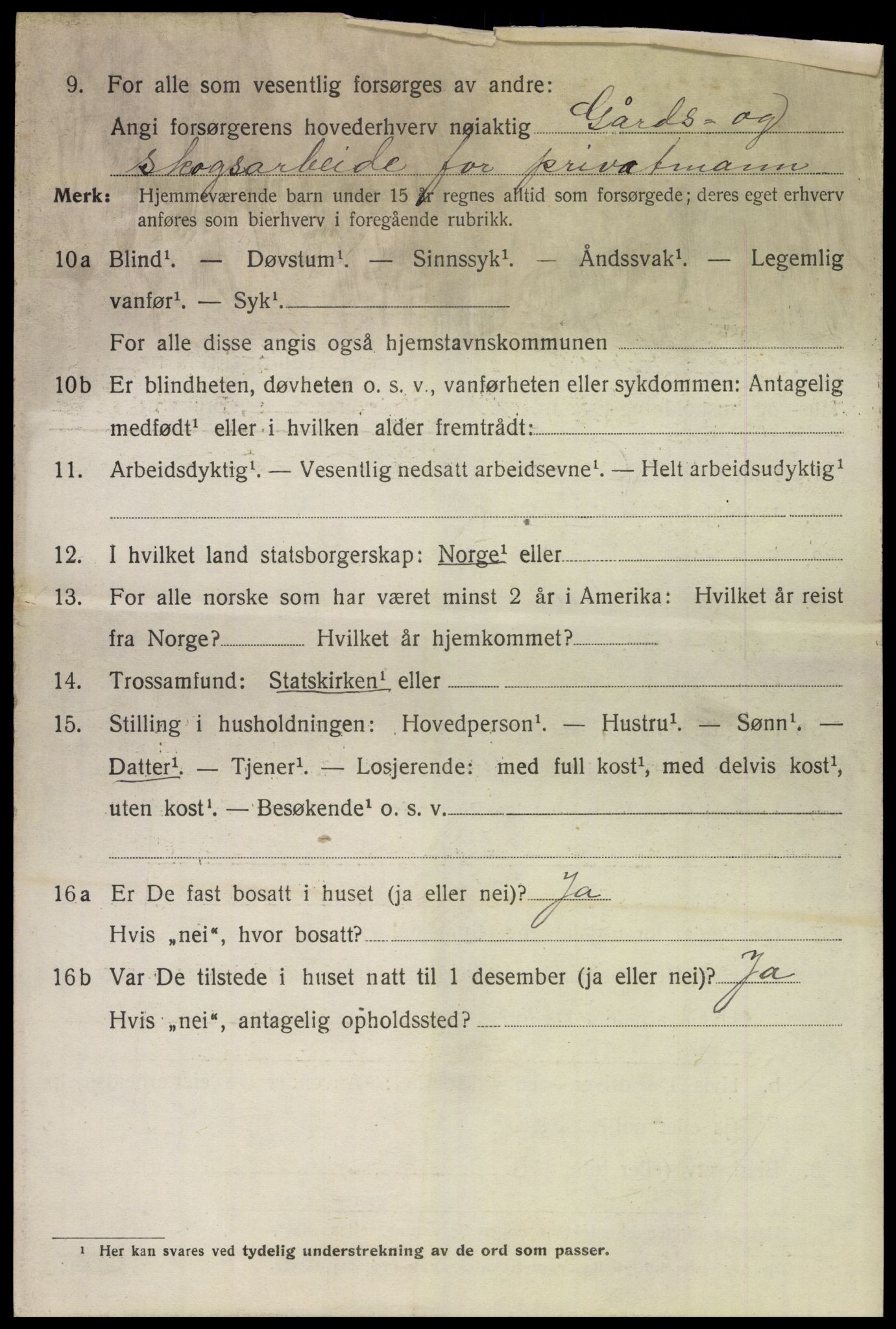 SAH, 1920 census for Grue, 1920, p. 7728